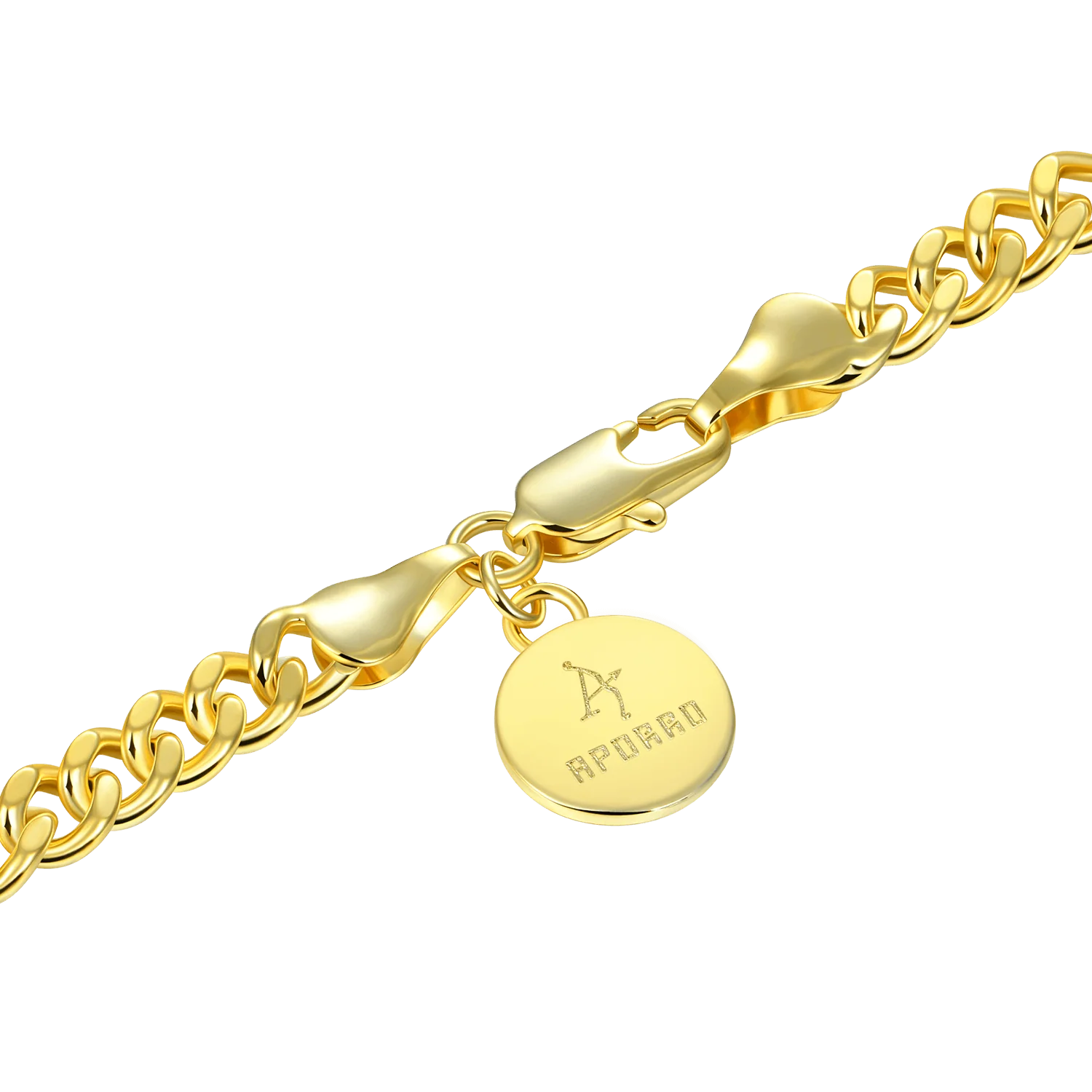 18" Miami Yellow Gold Micro Cuban Curb Chain - 5mm - Image 5