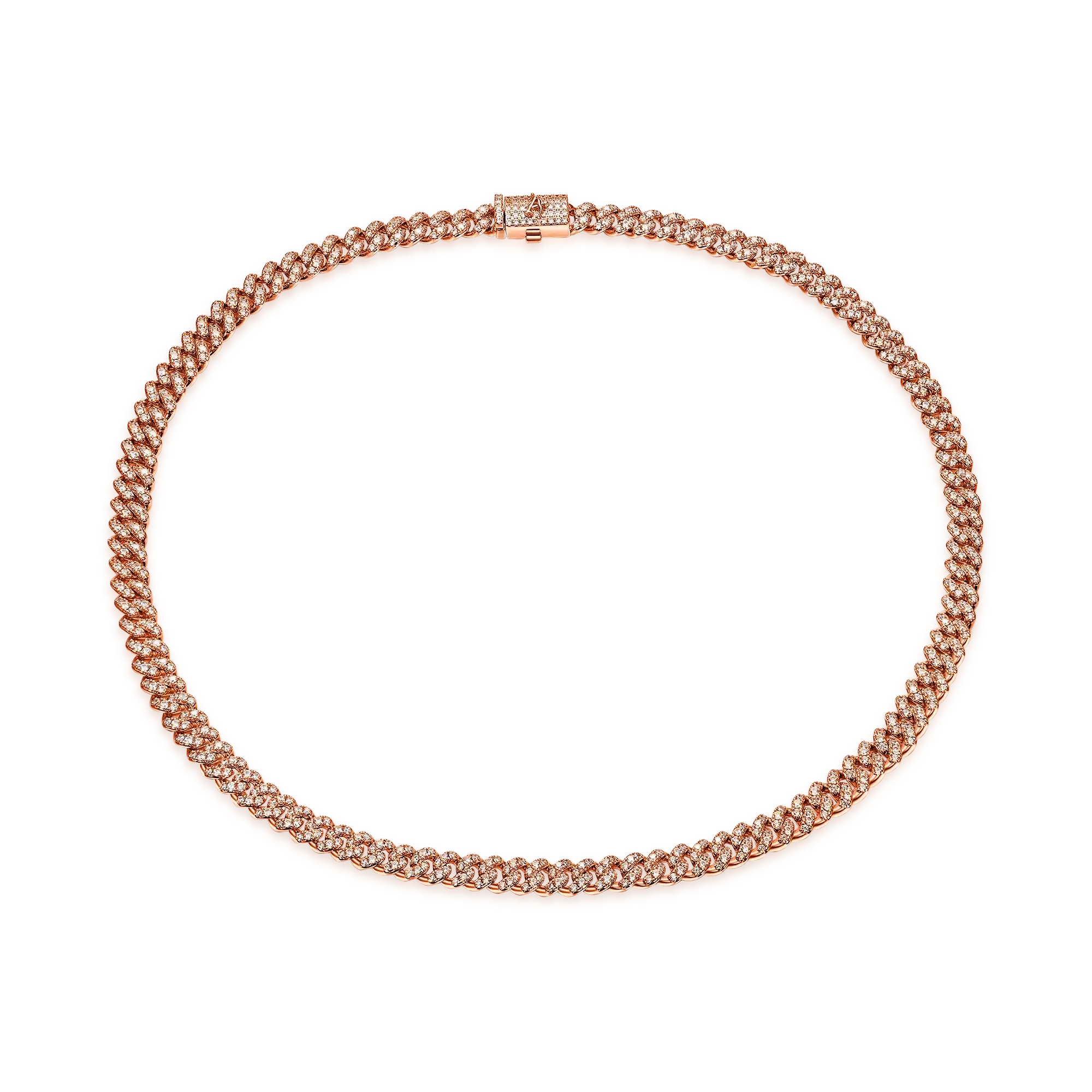 Moissanite Round Cut Cuban Link Chain - 6mm - Image 14