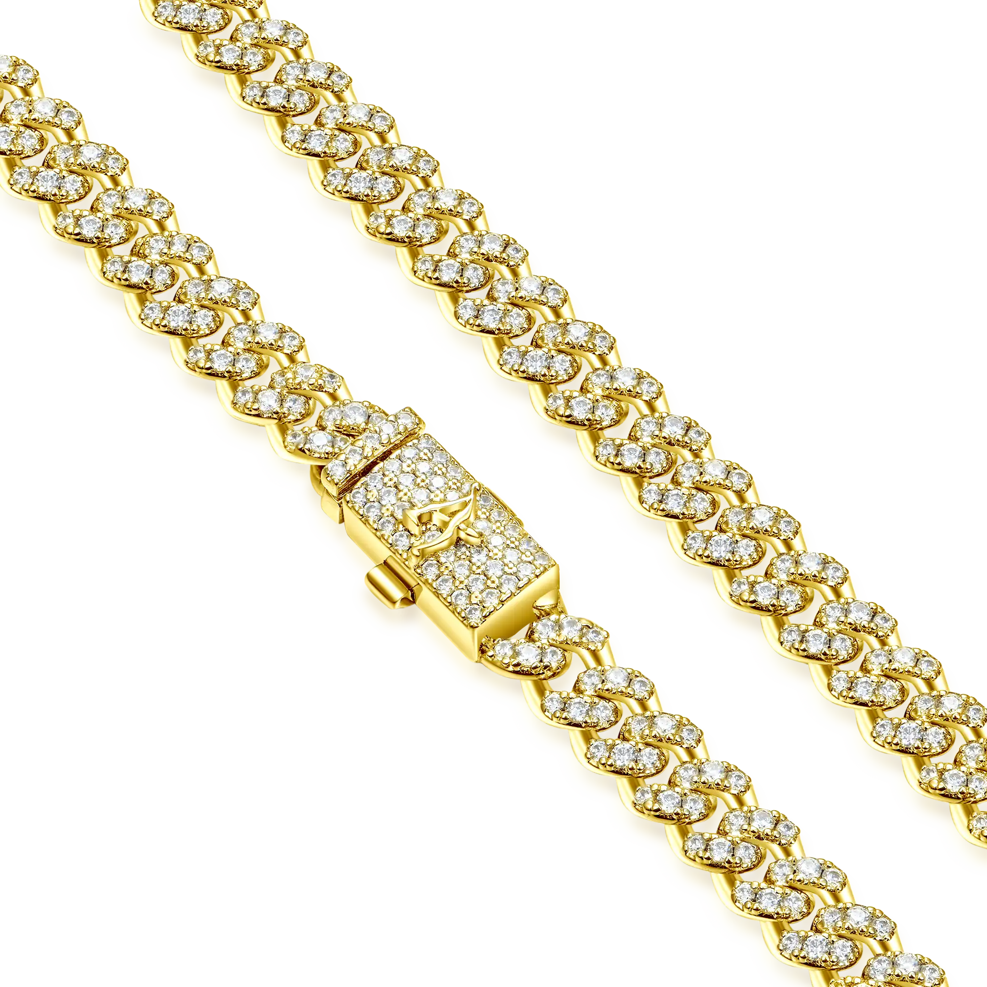 Round Cut Cuban Link Chain - 6mm - Image 10