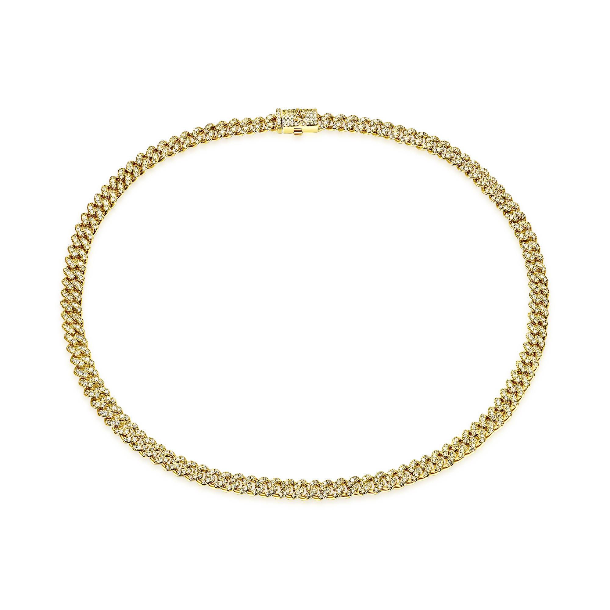 Round Cut Cuban Link Chain - 6mm - Image 9