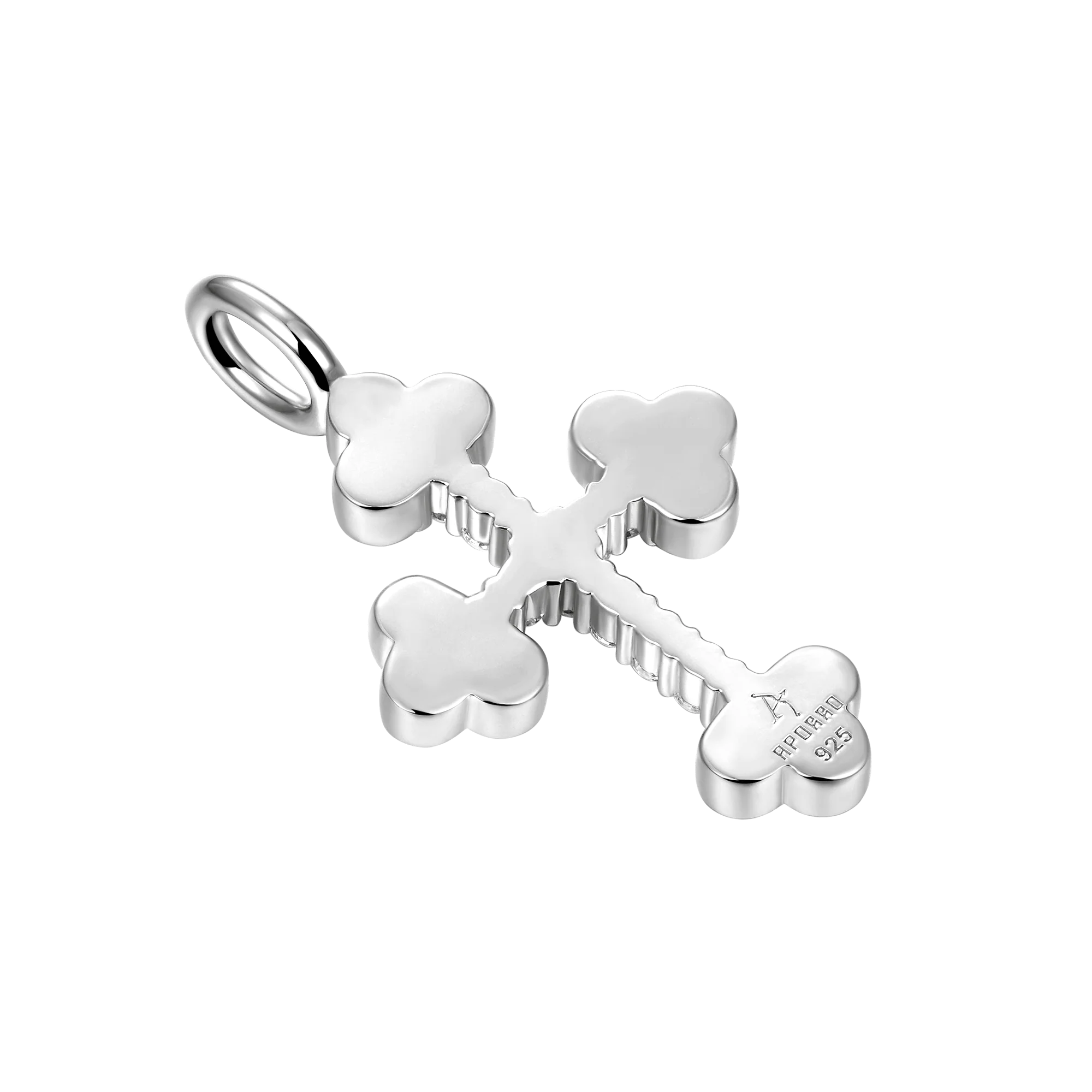 Moissanite Bottoni Cross Pendant - Image 7