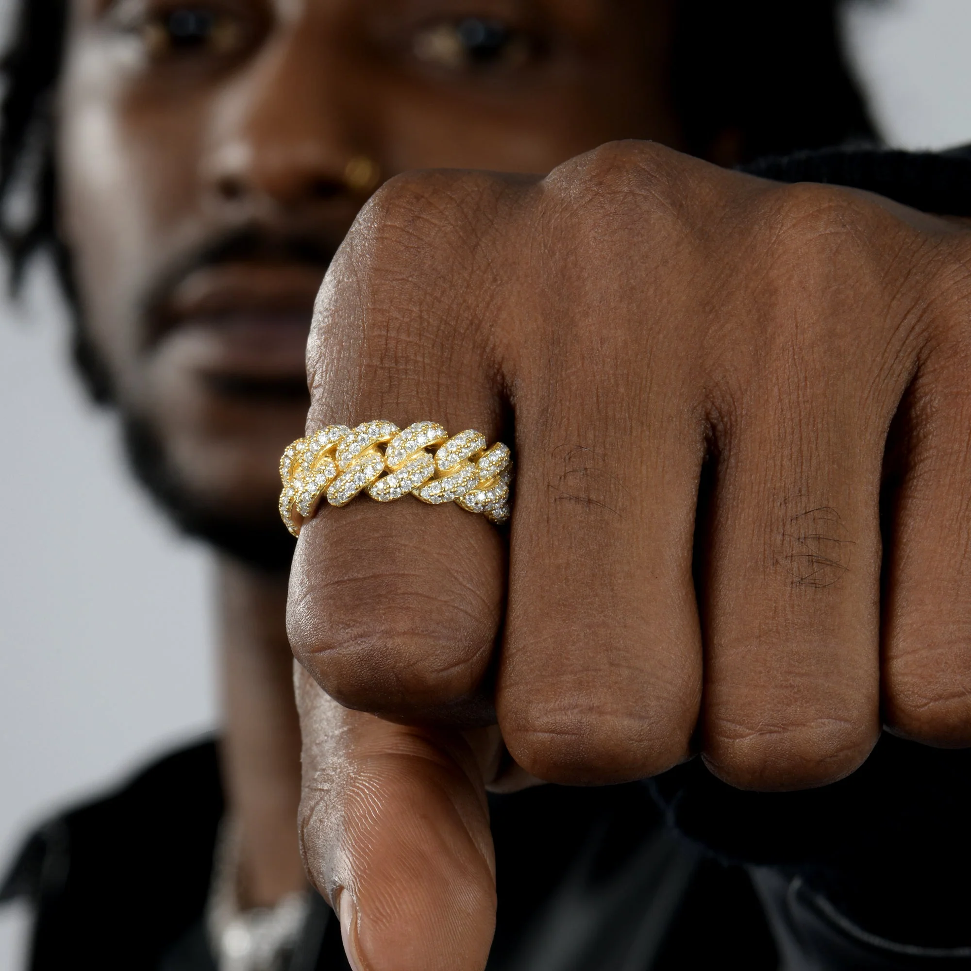 Cuban Link Ring - 9mm - Image 7