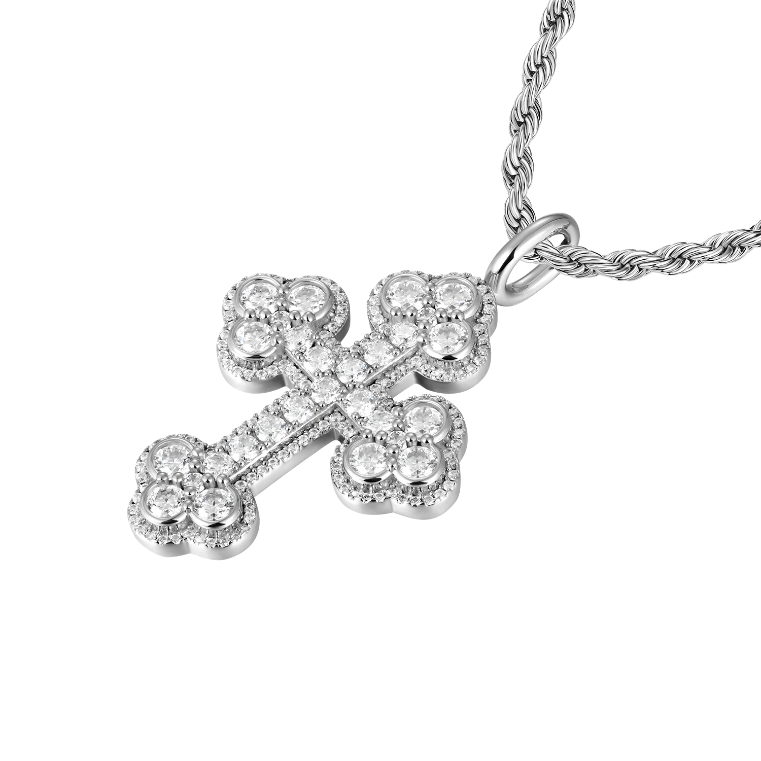 Double-Layered Bottoni Cross Pendant - Image 18