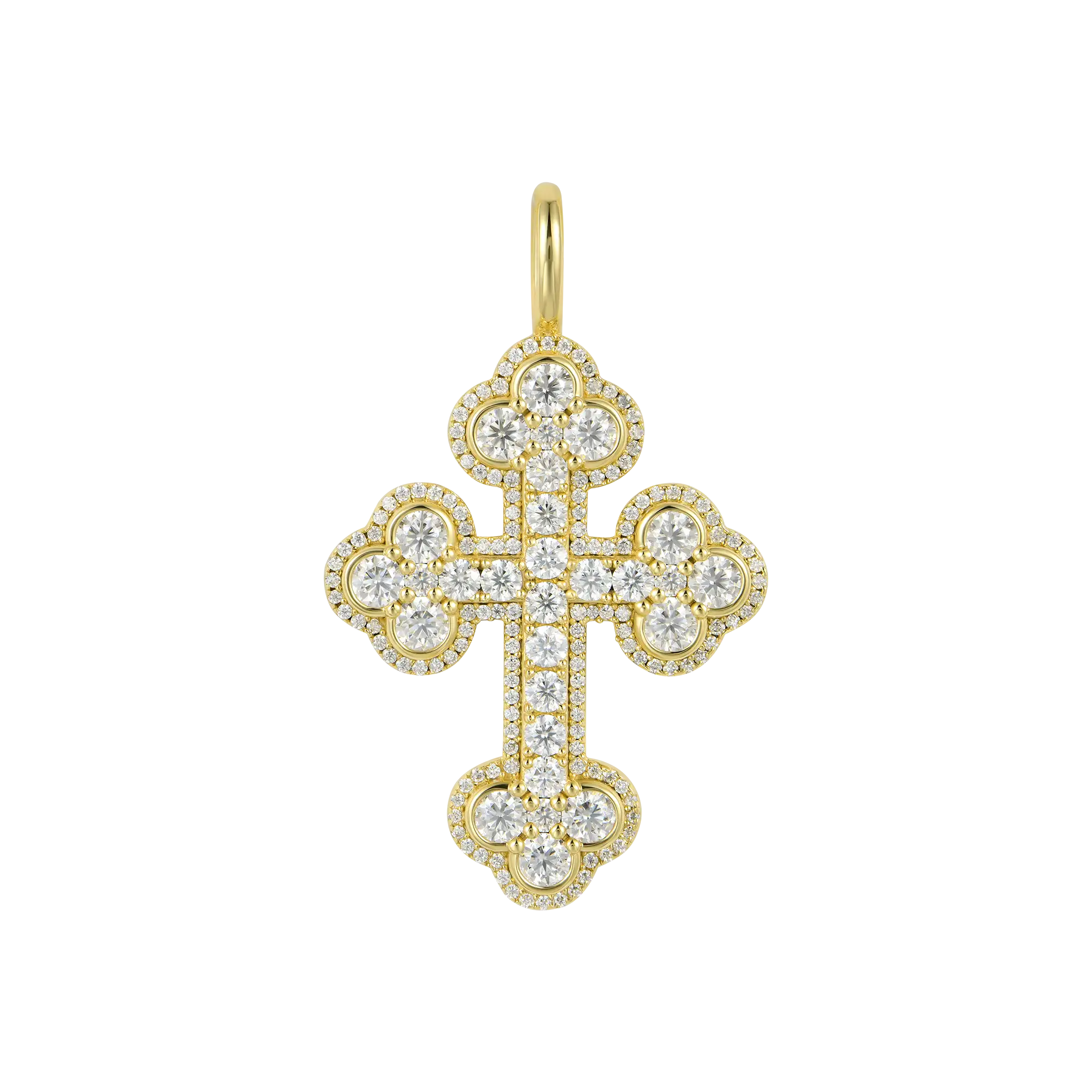 Double-Layered Bottoni Cross Pendant - Image 22
