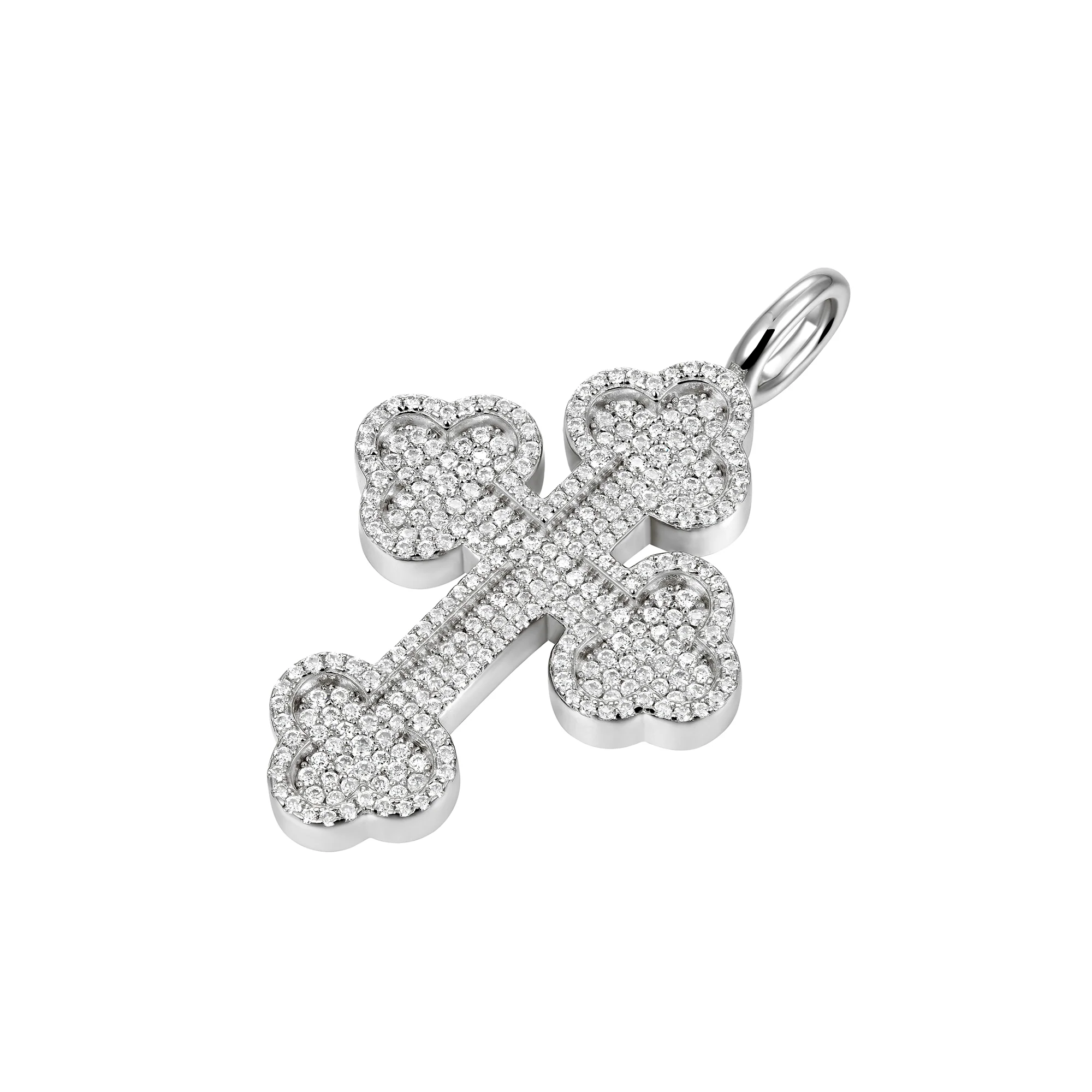 Double-Layered Bottoni Cross Pendant - Image 6