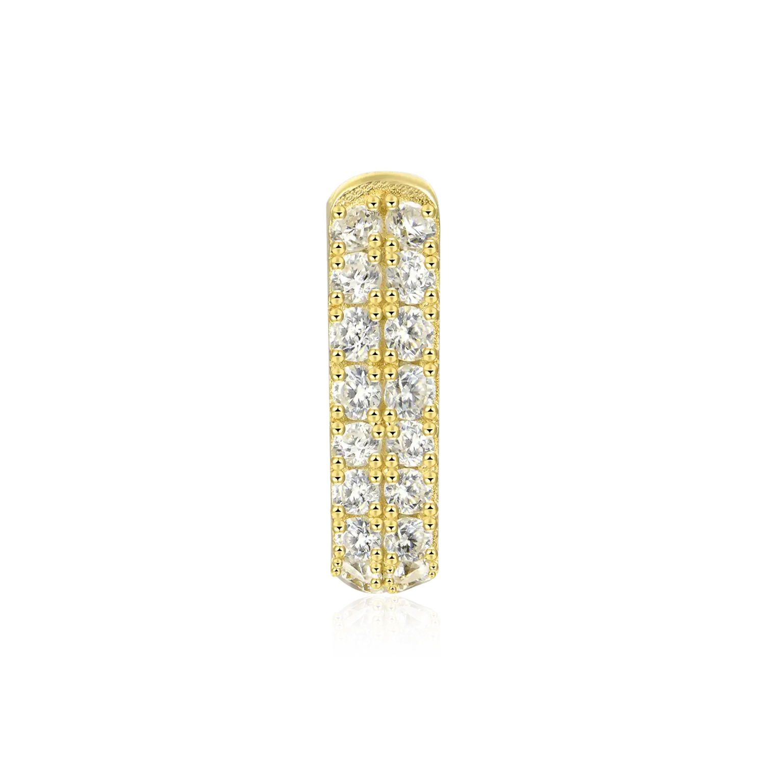 S925 Double Row Hoop Earring - Image 15