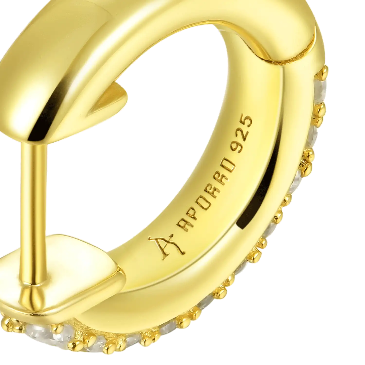 S925 Double Row Hoop Earring - Image 16
