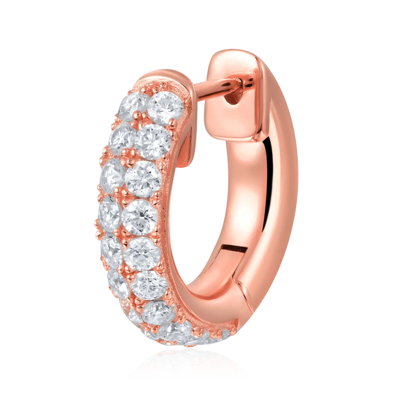 S925 Double Row Hoop Earring - Image 21