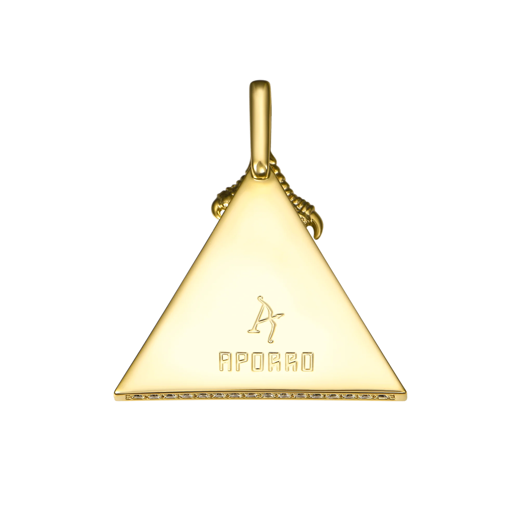 Moissanite Eye of Horus Micro Pendant - Image 14