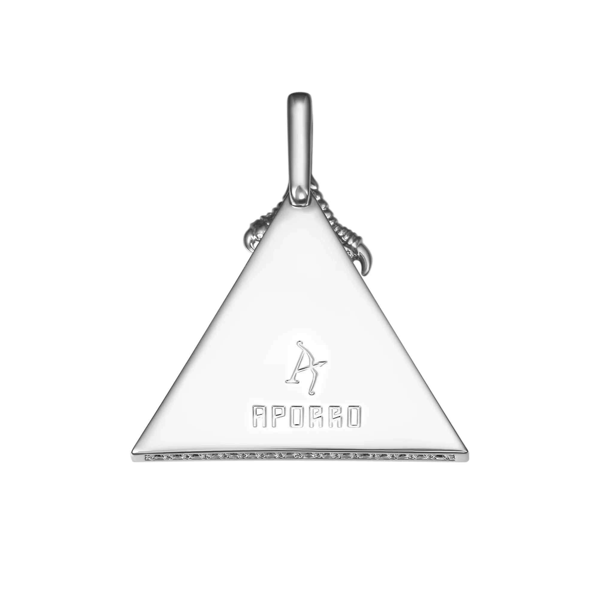Moissanite Eye of Horus Micro Pendant - Image 7