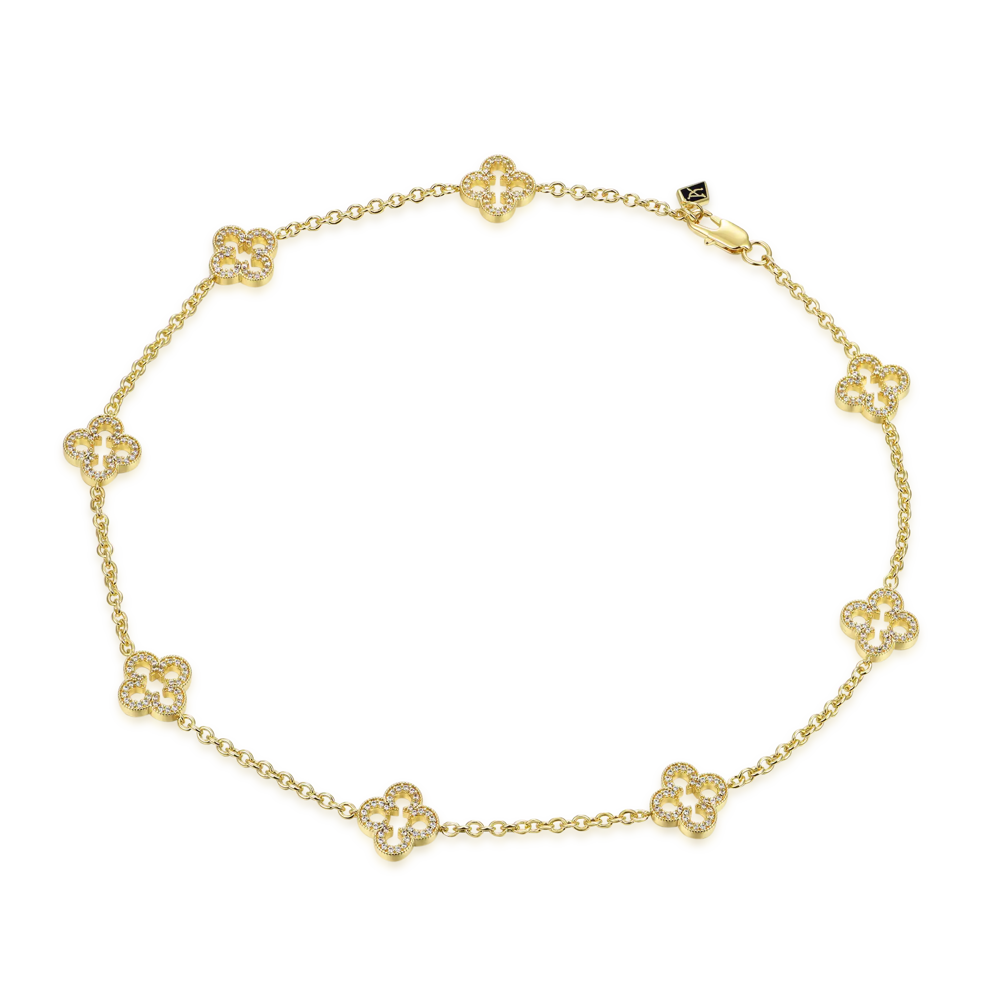 Moissanite Iced Agyin Dawuru Necklace - Image 5