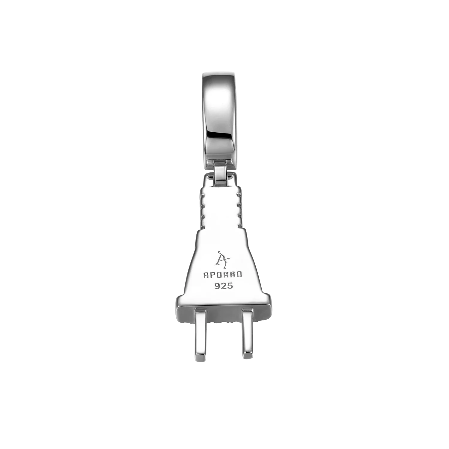 Moissanite Plug Pendant - Image 7