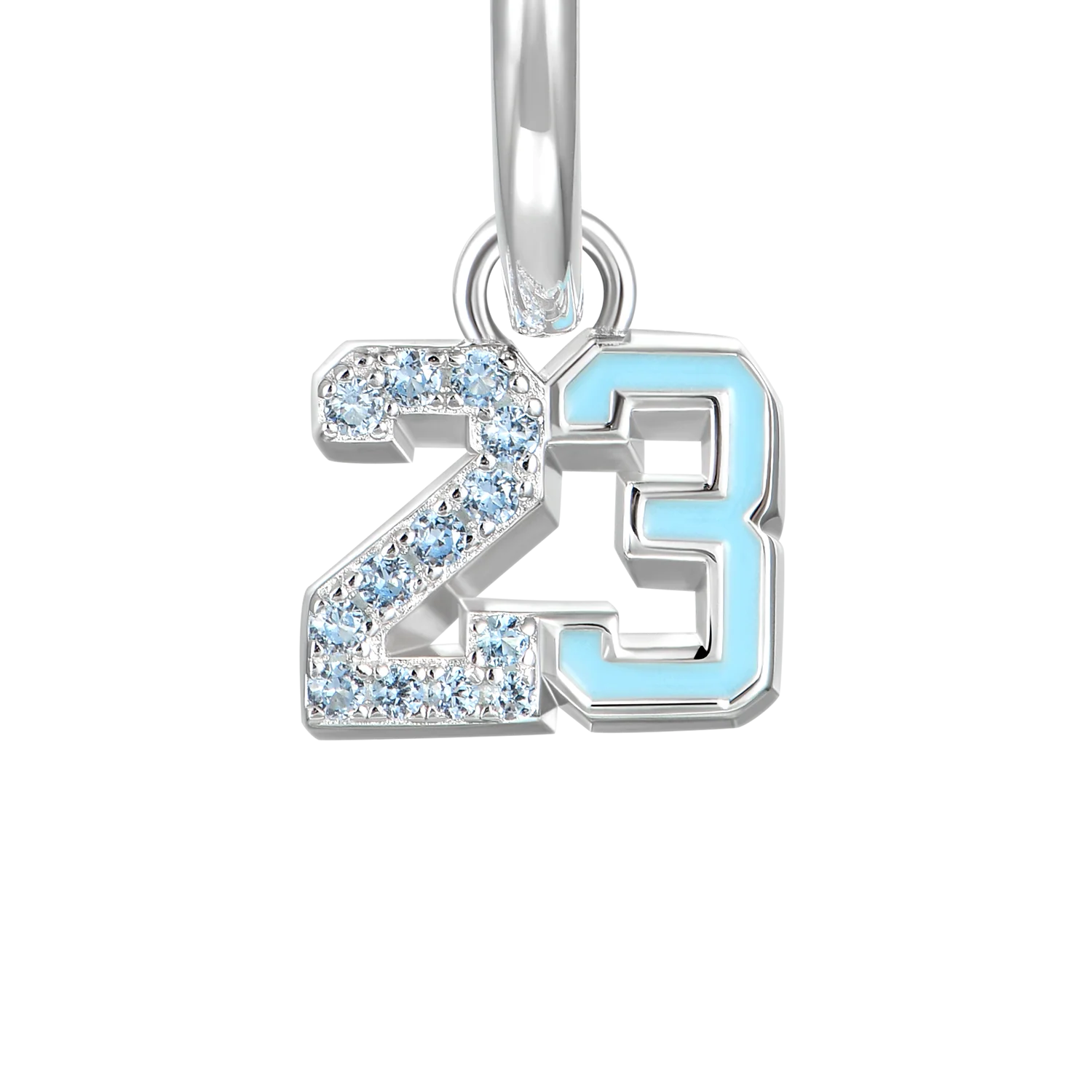 Number 23 Dangly Earring-Single - Image 5