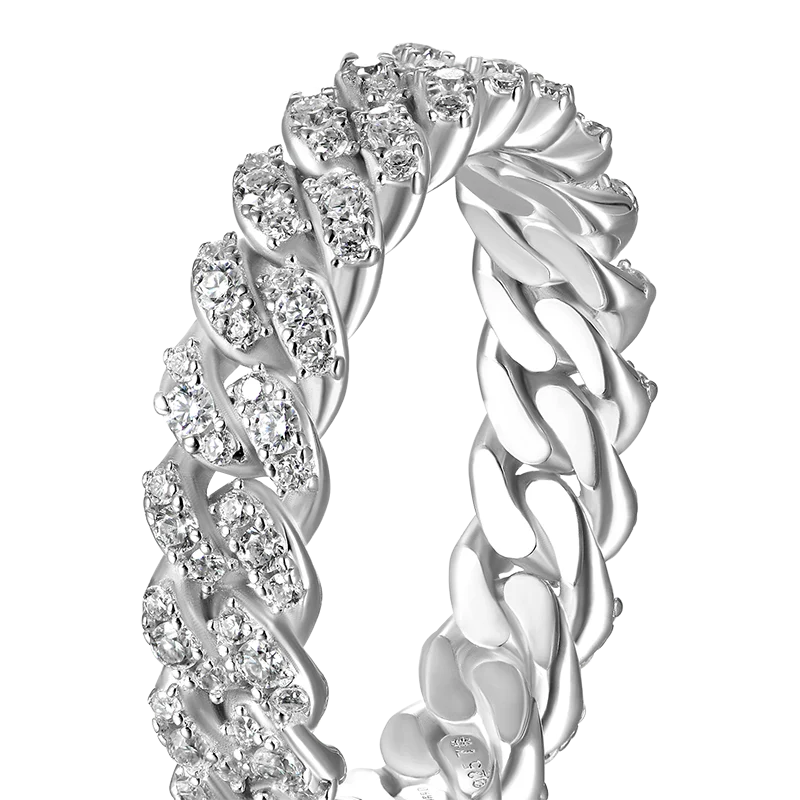 Cuban Link Ring - 5mm - Image 4