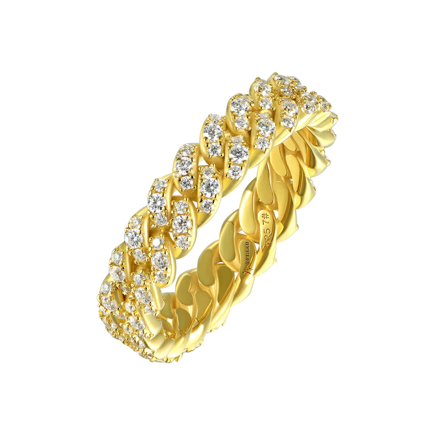 Cuban Link Ring - 5mm - Image 6