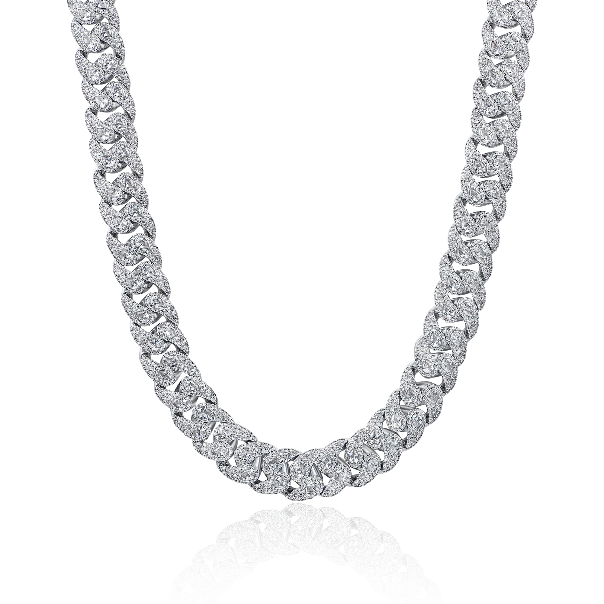 Paisley Cuban Link Chain - 15mm