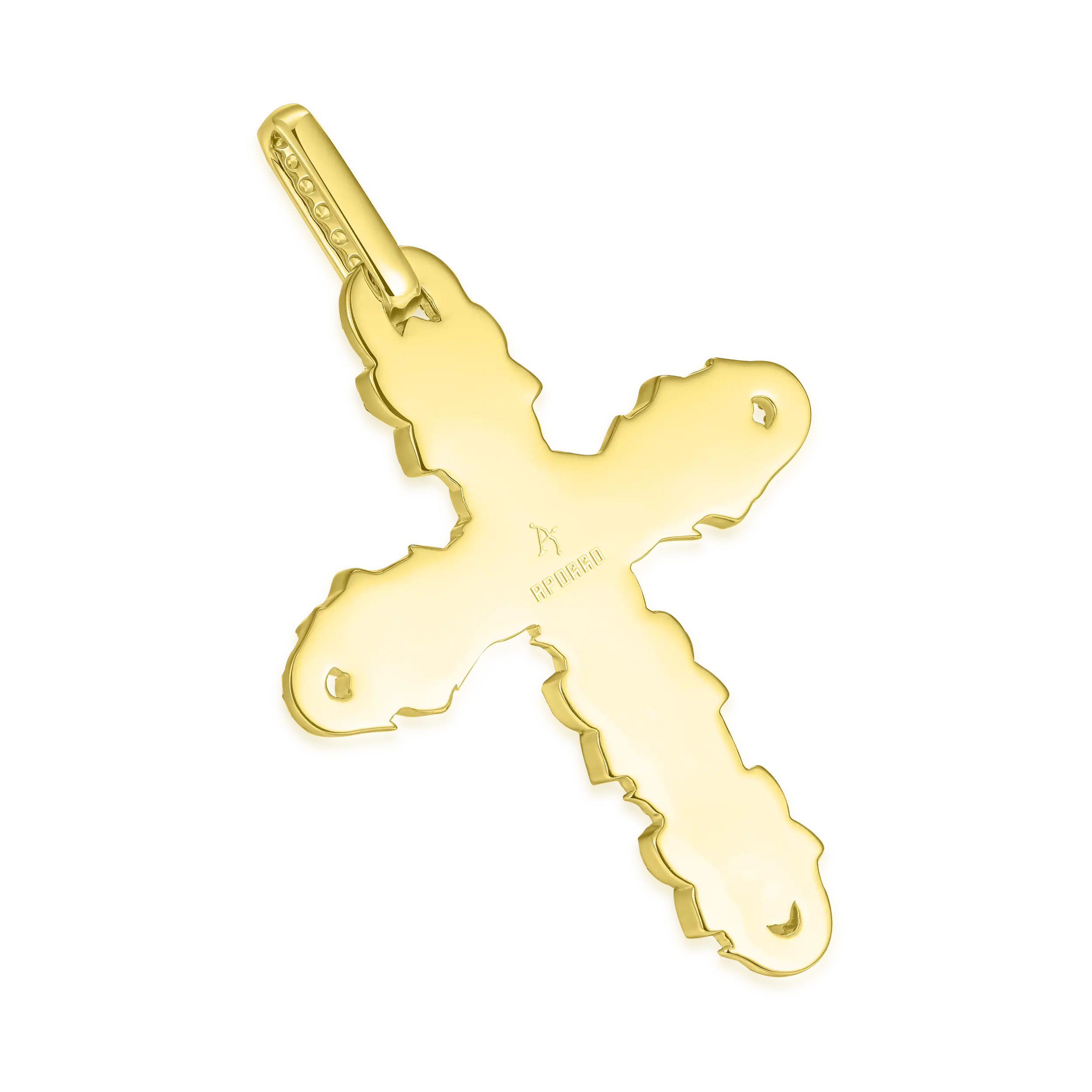 Pearl Rose Cross Pendant - Image 10