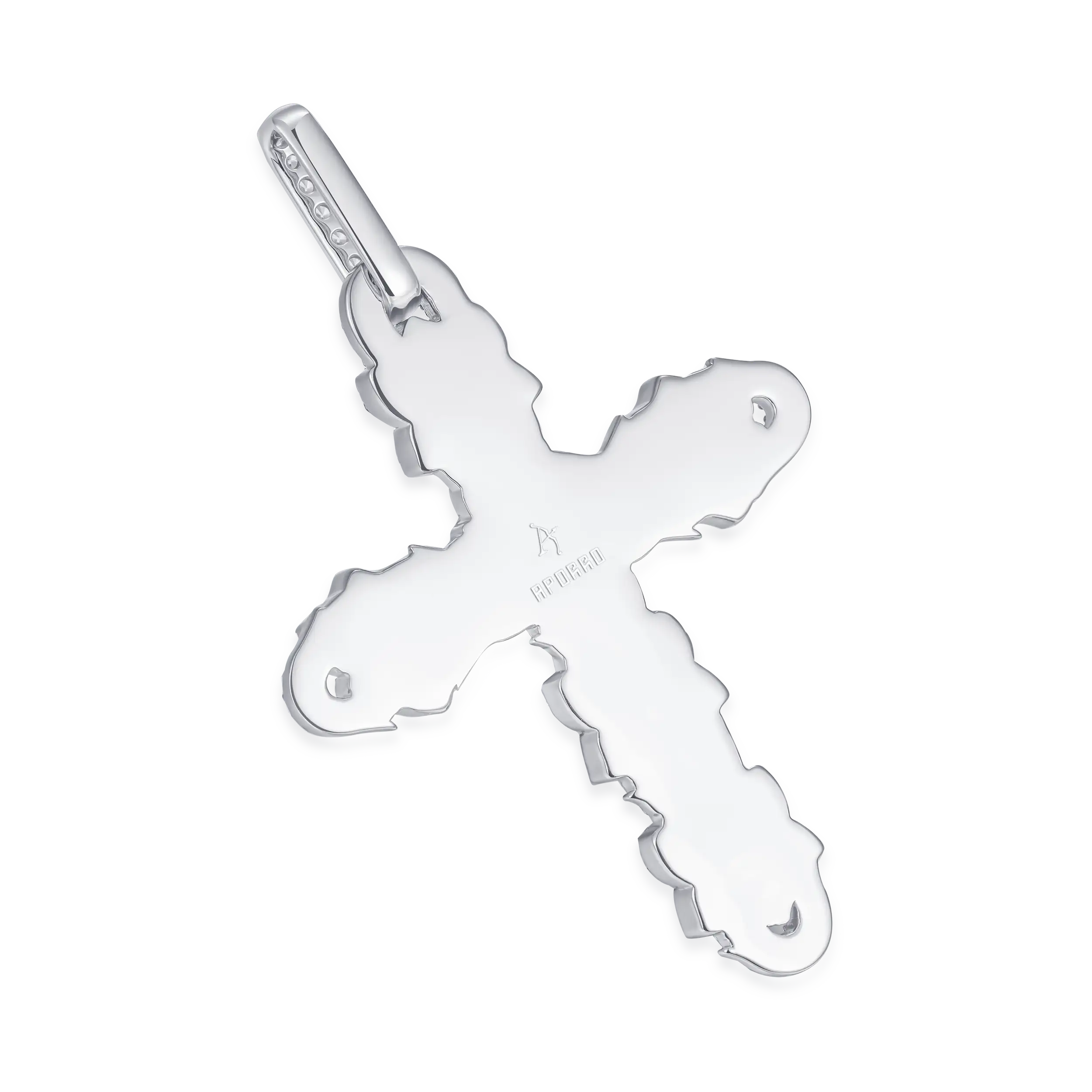 Pearl Rose Cross Pendant - Image 13