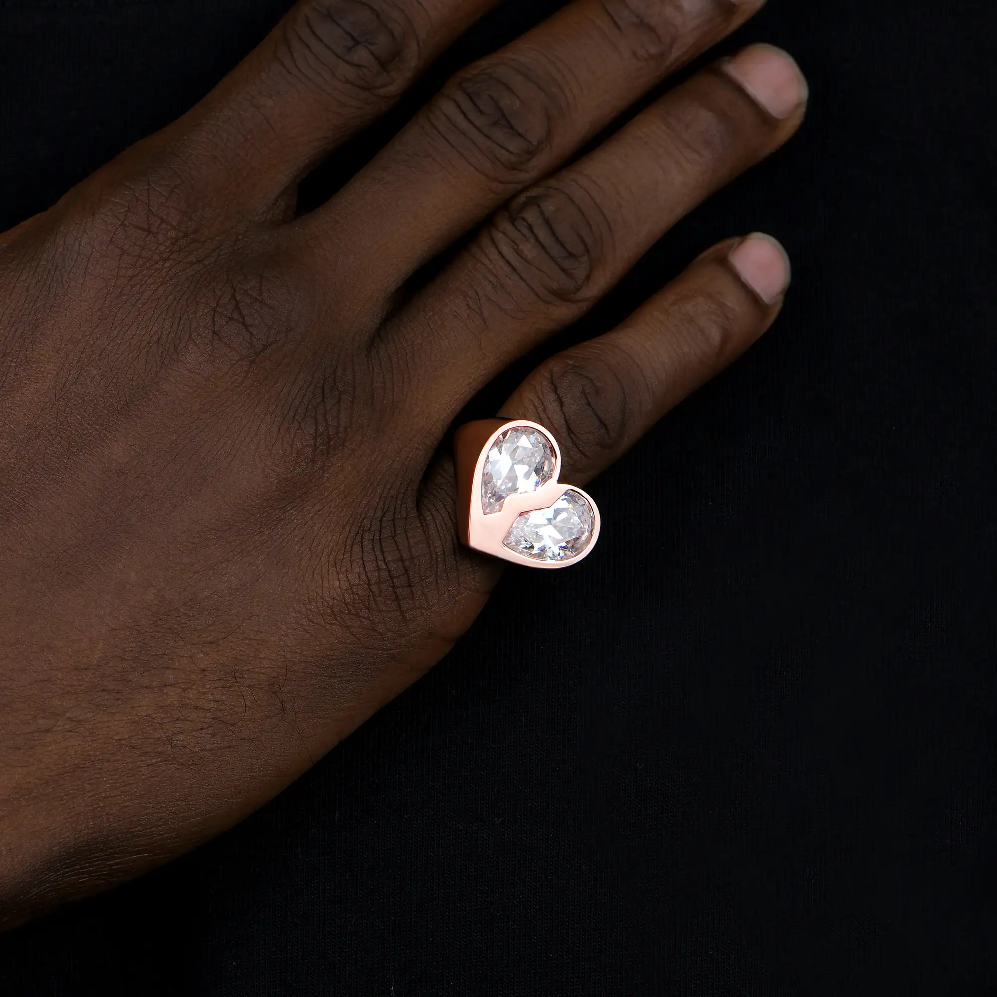 Radiant Hearts Entwined Ring - Image 2