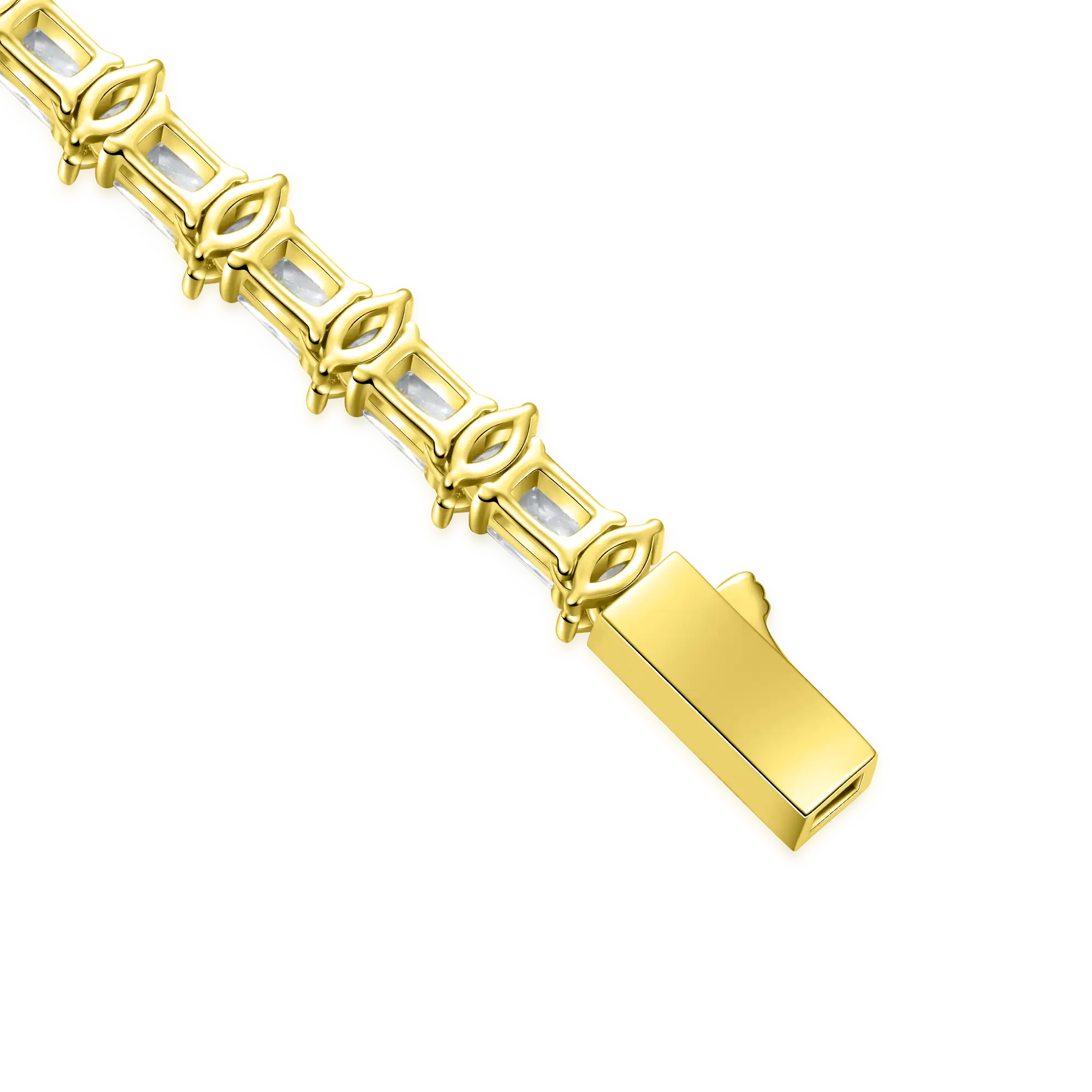 Refined Luster Tennis Bracelet - 6mm - Image 10