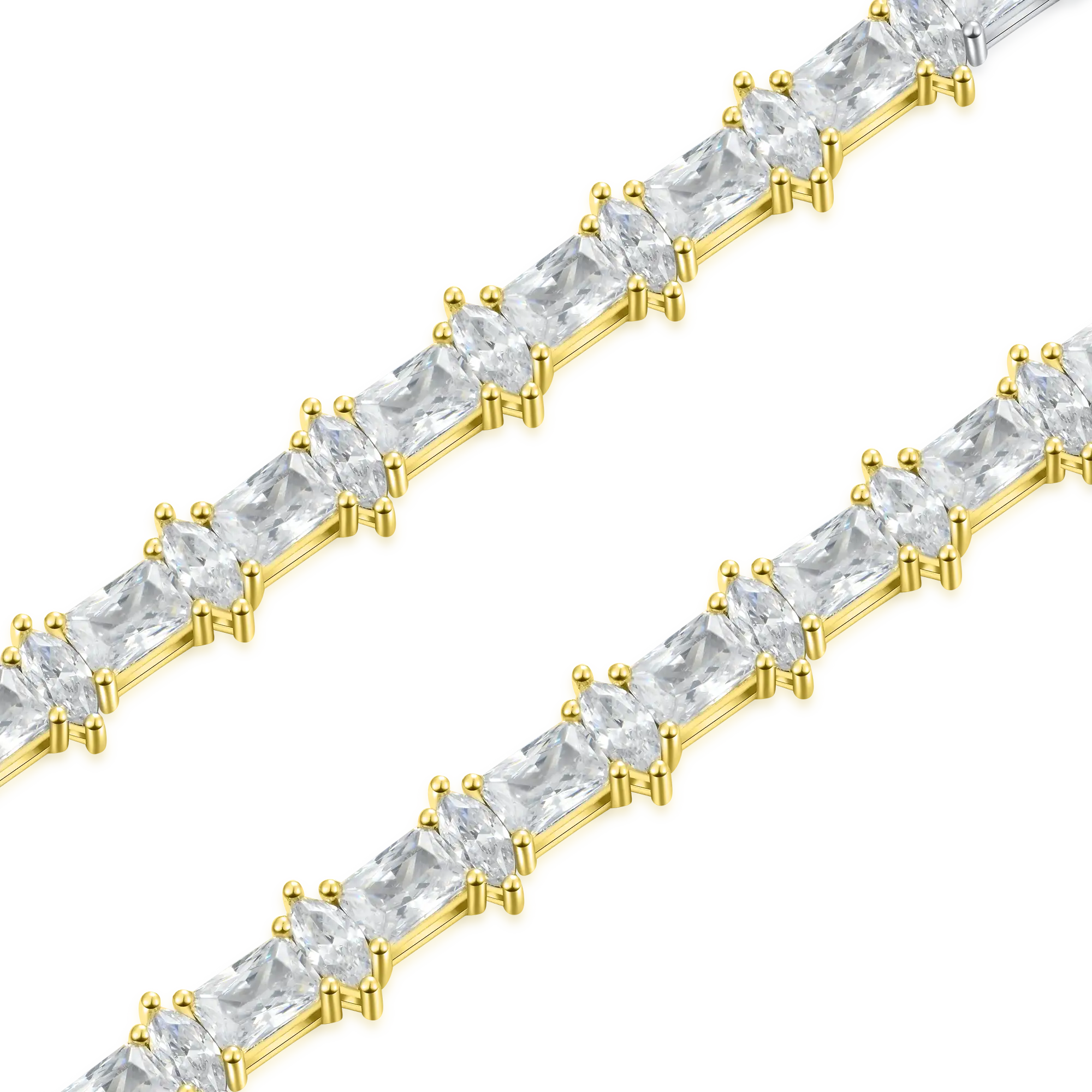 Refined Luster Tennis Bracelet - 6mm - Image 8