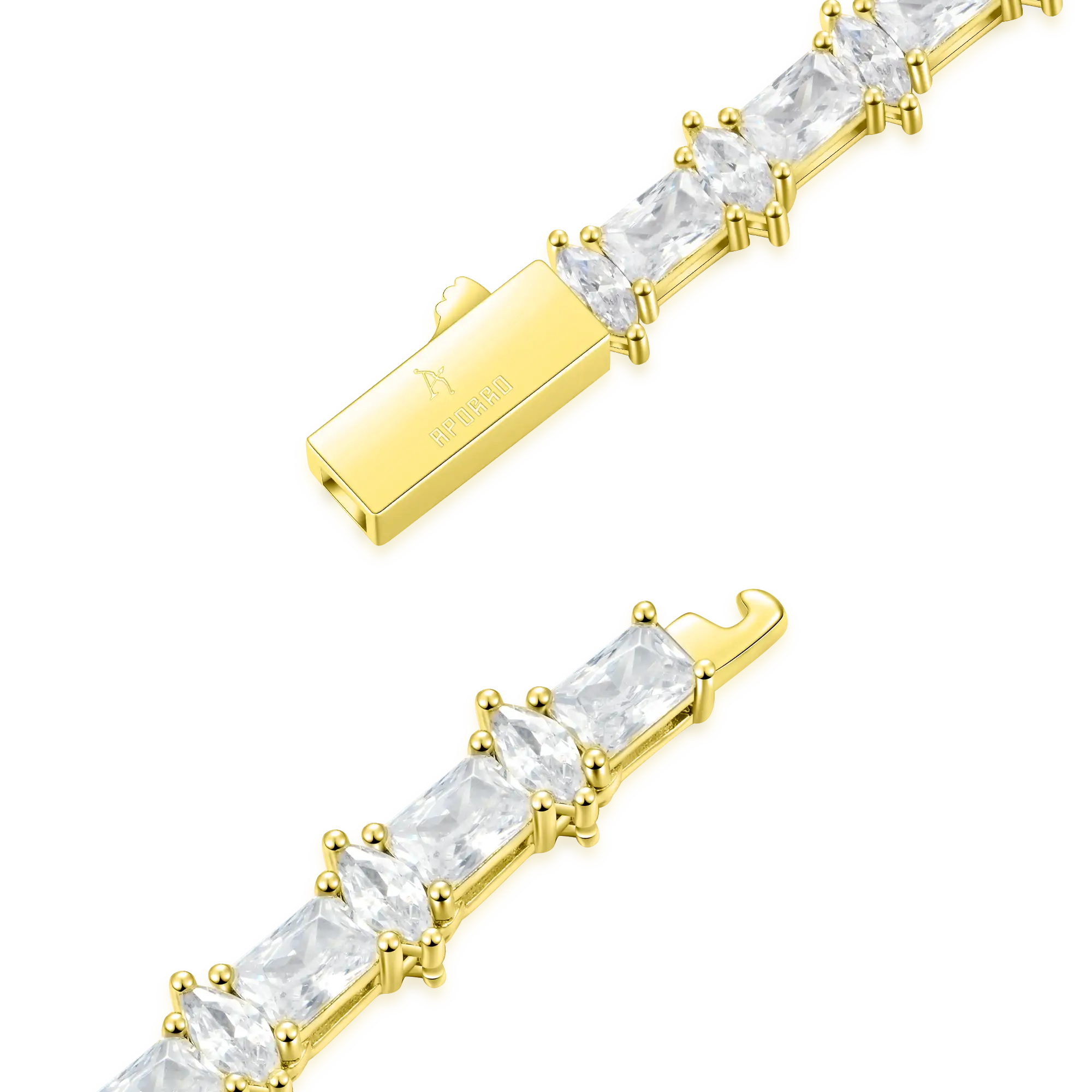 Refined Luster Tennis Chain - 6mm - Image 9