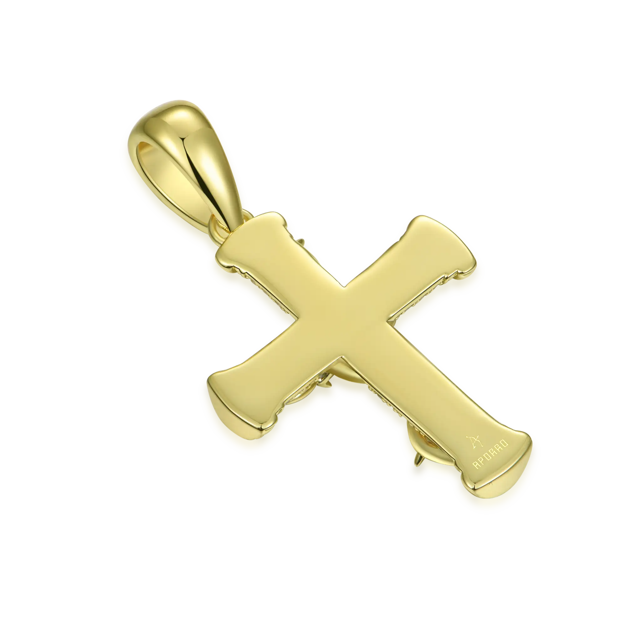 Roman Pillar Thorn Cross Pendant - Image 6
