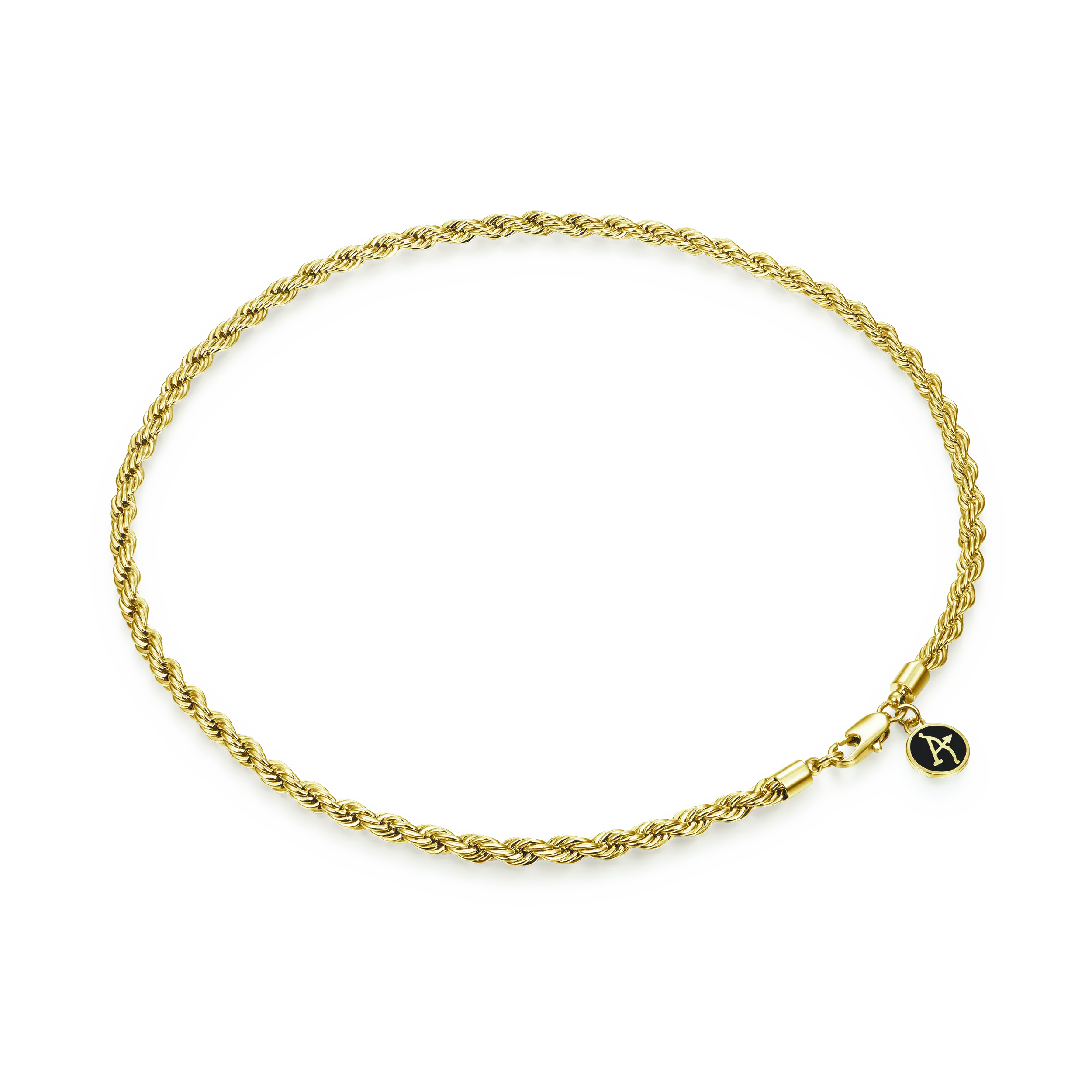 2.5mm Rope Chain - Yellow Gold - Image 7