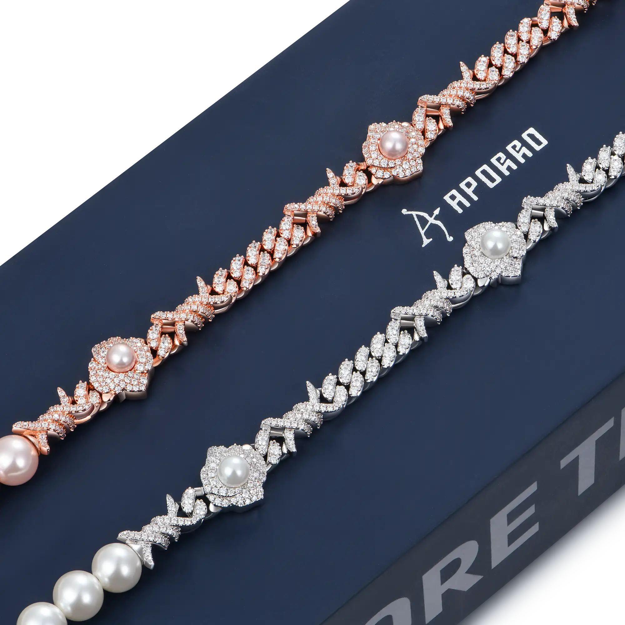 Rose Thorn Pearl Chain - 8mm - Image 12