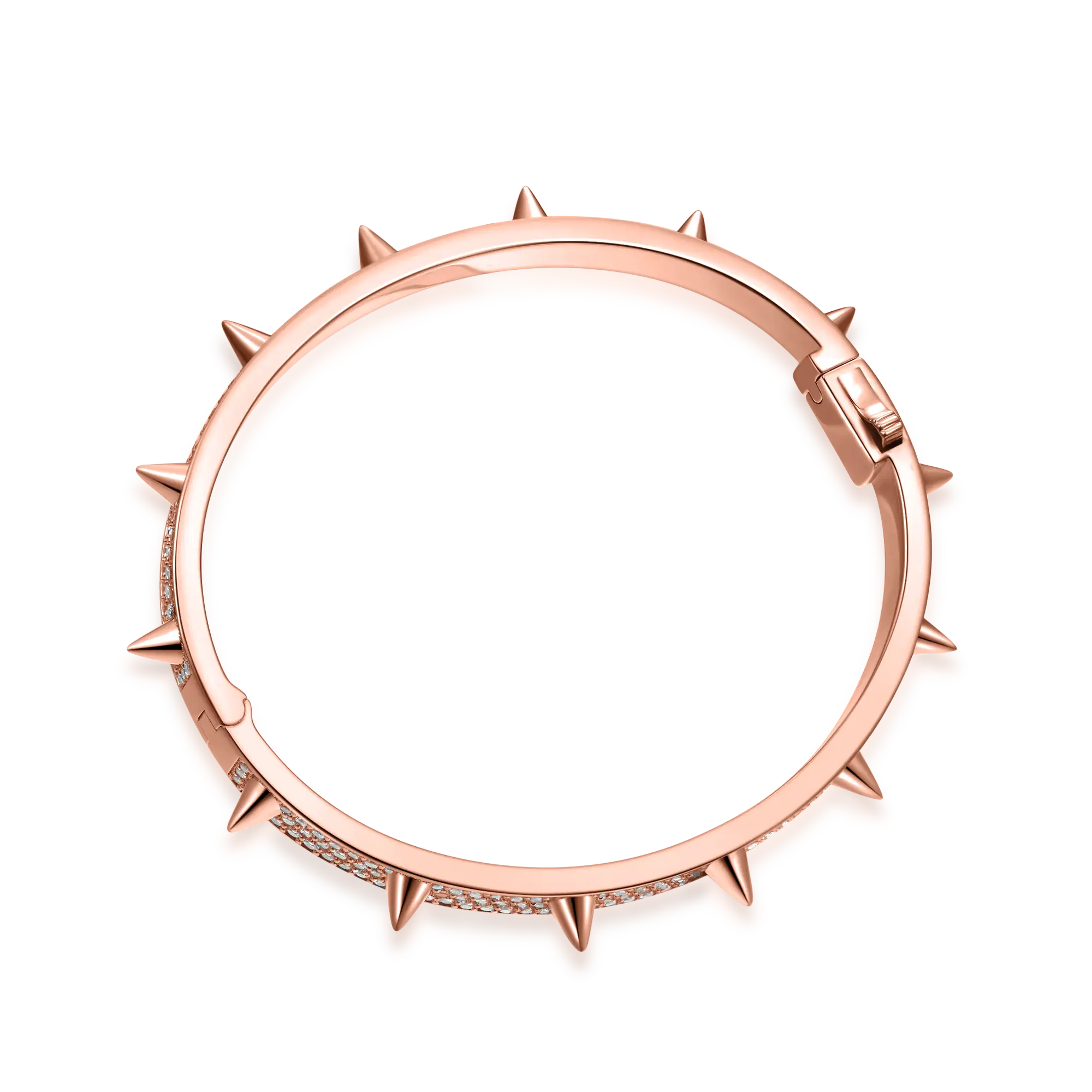 Spike Bangle Bracelet - 7mm - Image 10