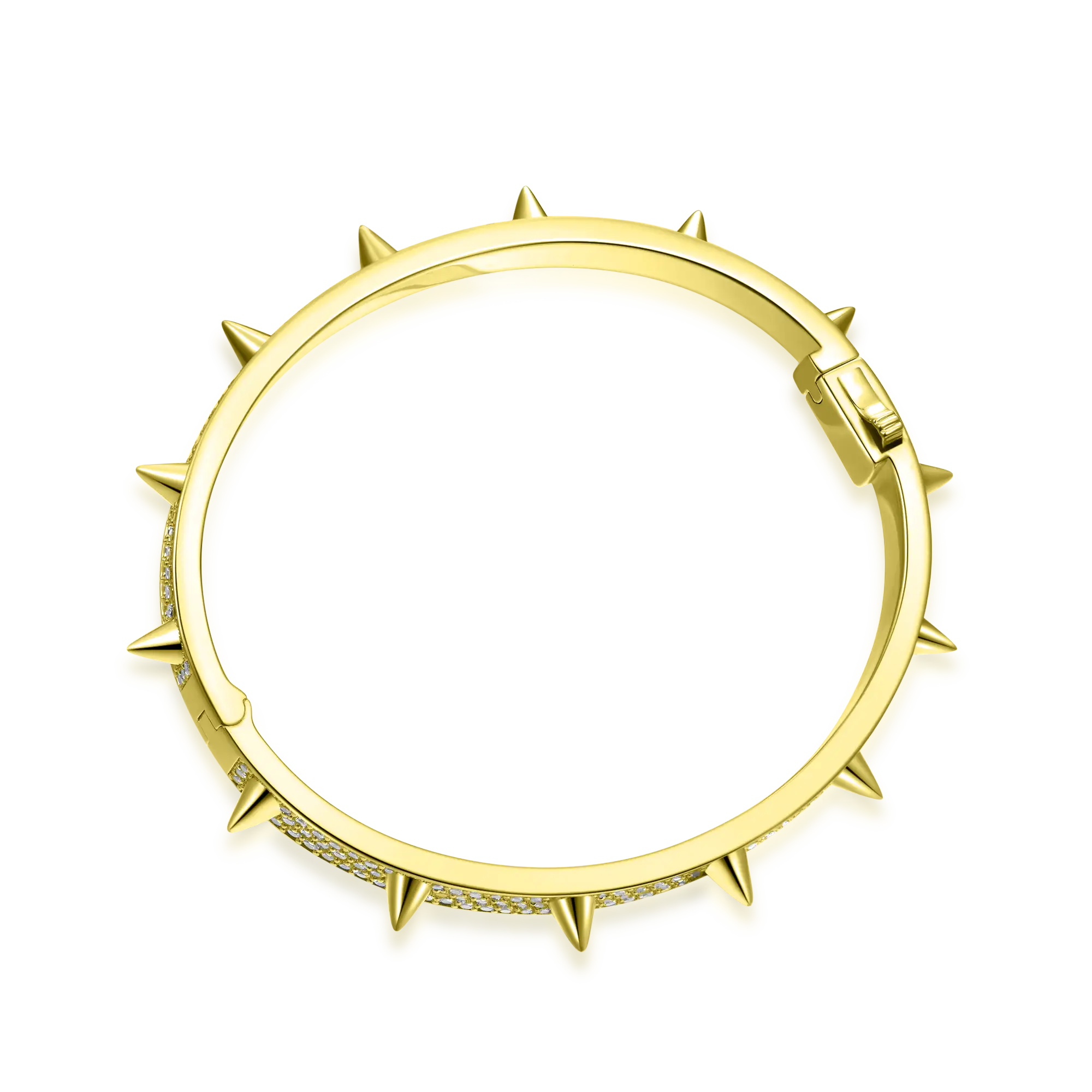 Spike Bangle Bracelet - 7mm - Image 3