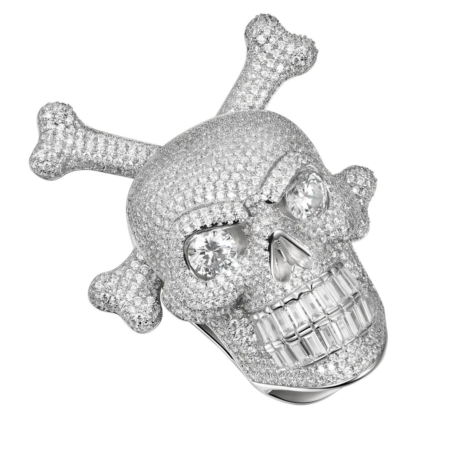 Spinning Skull and Crossbones Pendant - Image 5