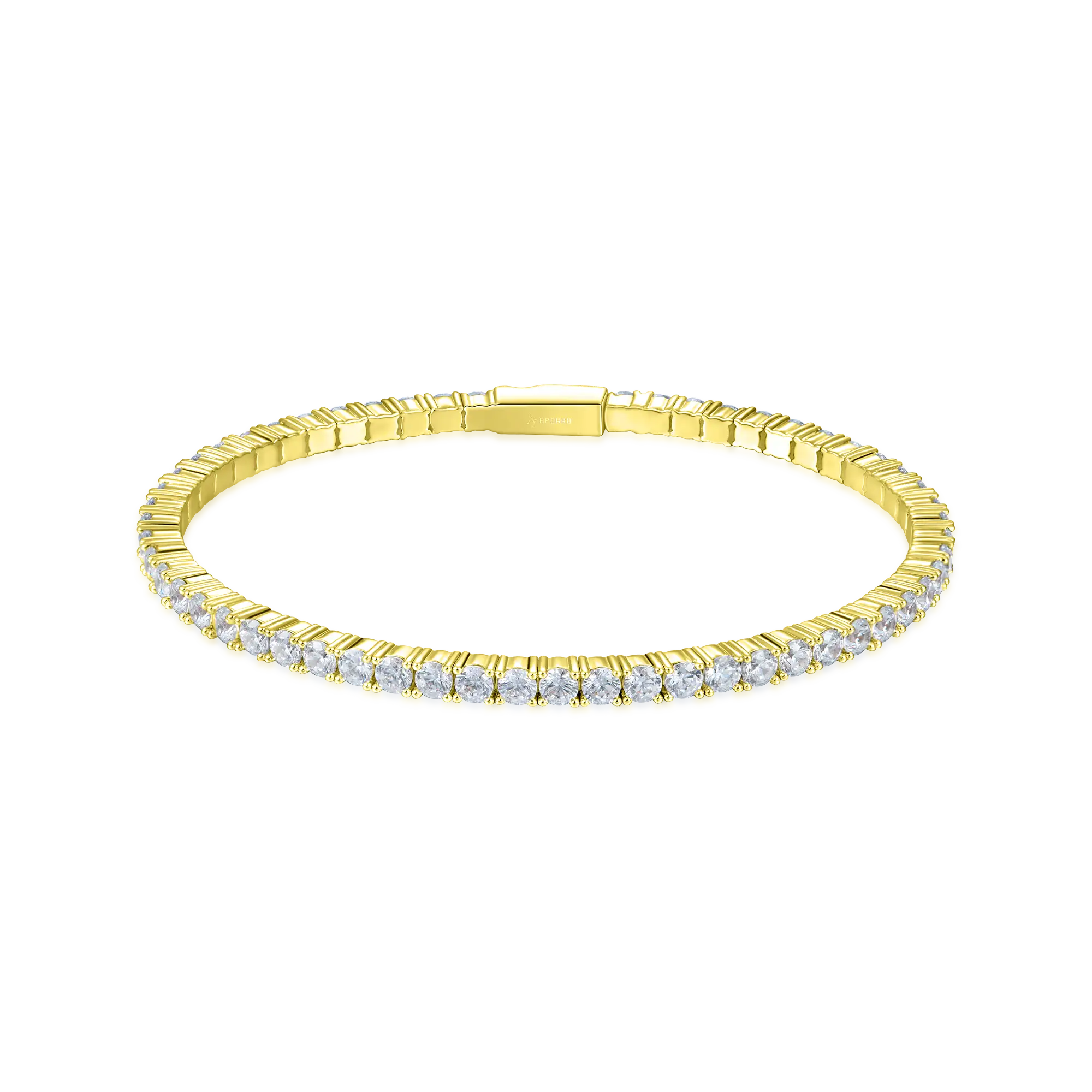 Spring Tennis Bracelet - 3mm - Image 7