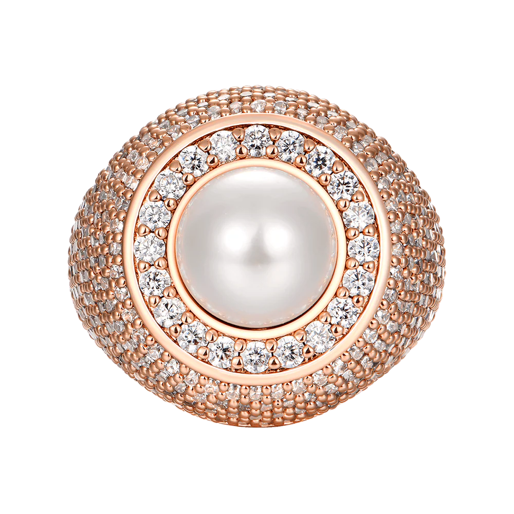 TROVE Pearl Halo Ring - Image 3
