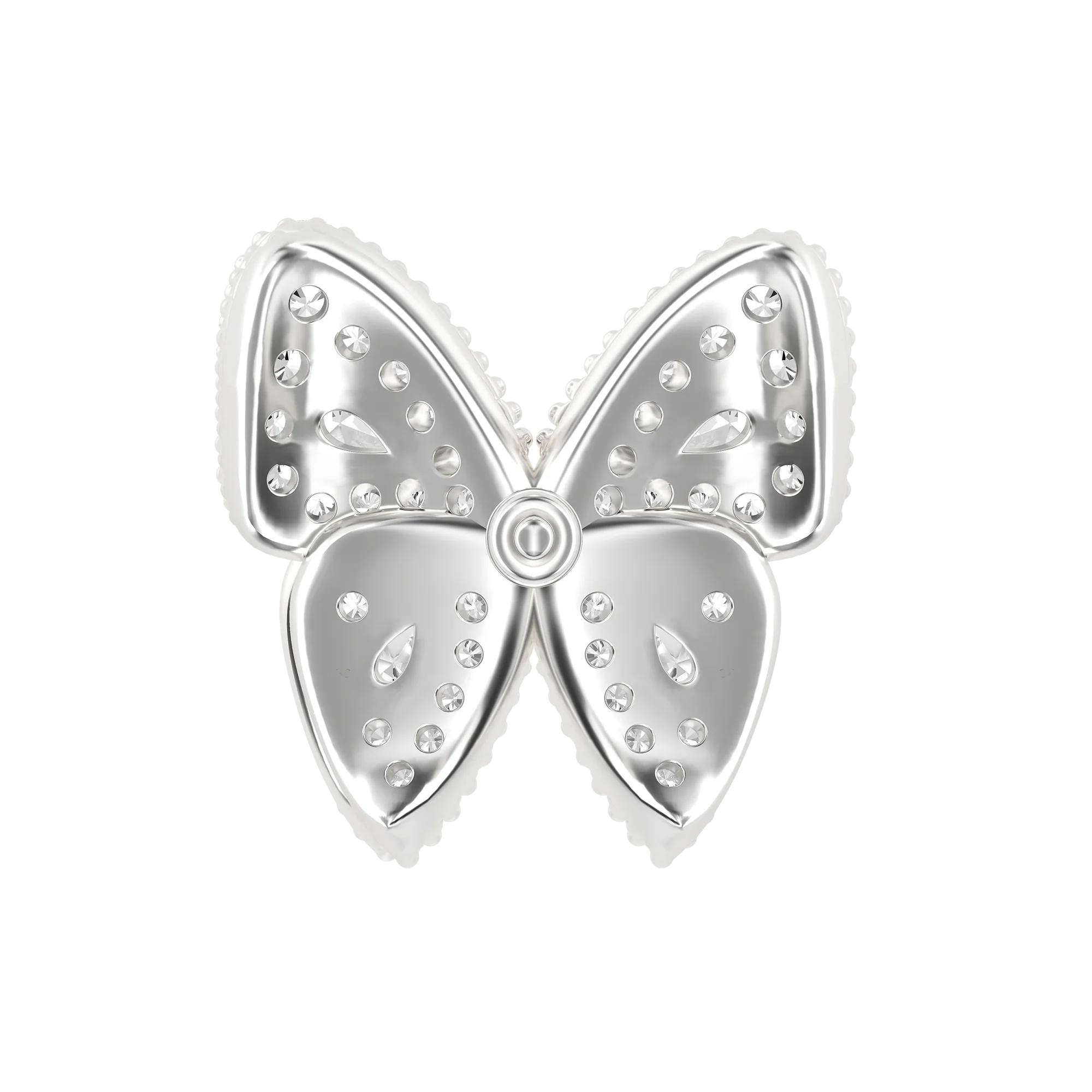 Single Vivid Clustered Butterfly Stud Earring - Image 3