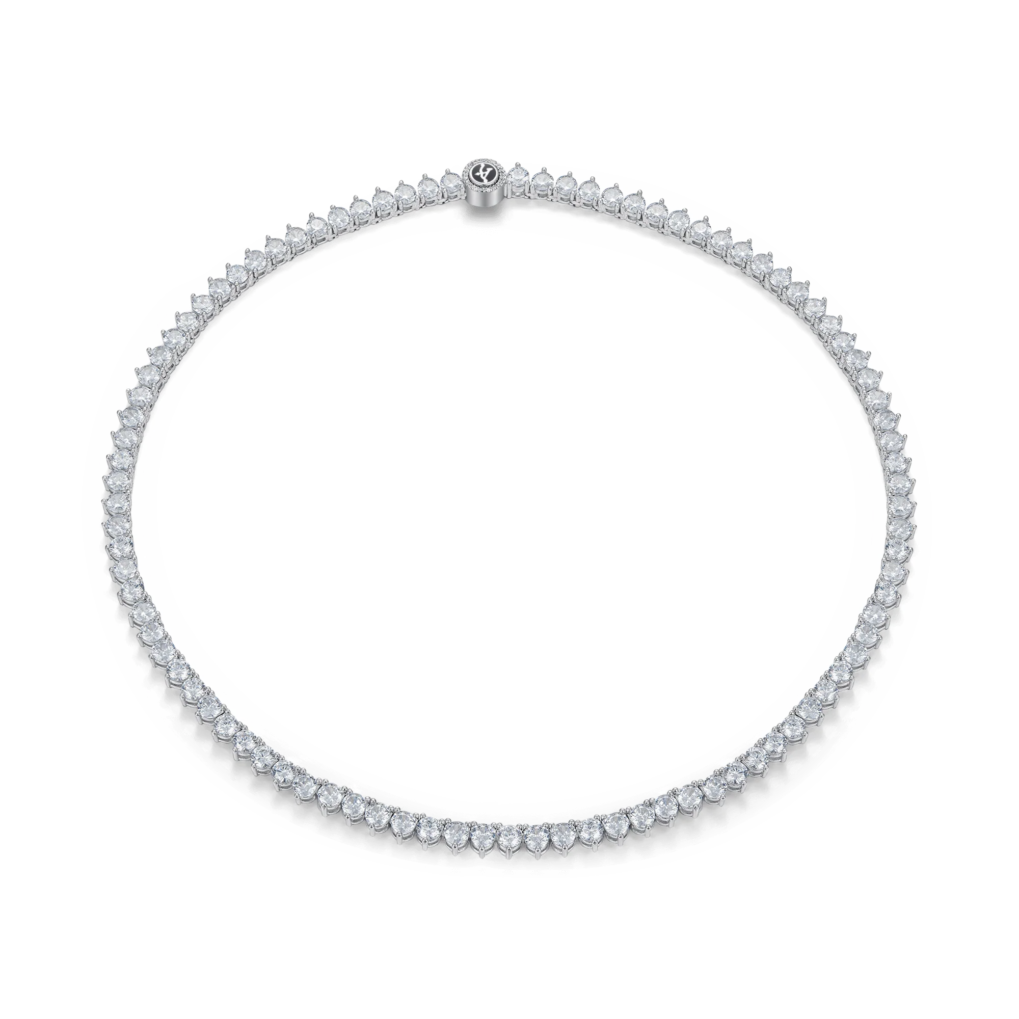 Aporro A® Iced 3-Prong Tennis Chain - 5mm - Image 4