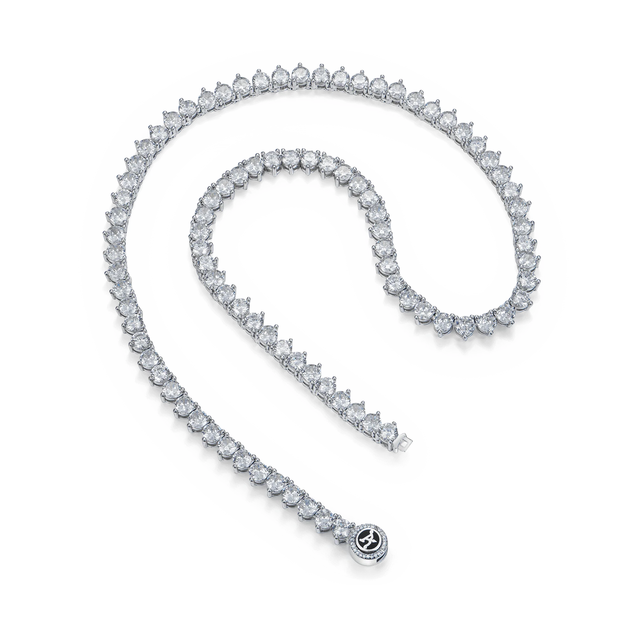 Aporro A® Iced 3-Prong Tennis Chain - 5mm - Image 5