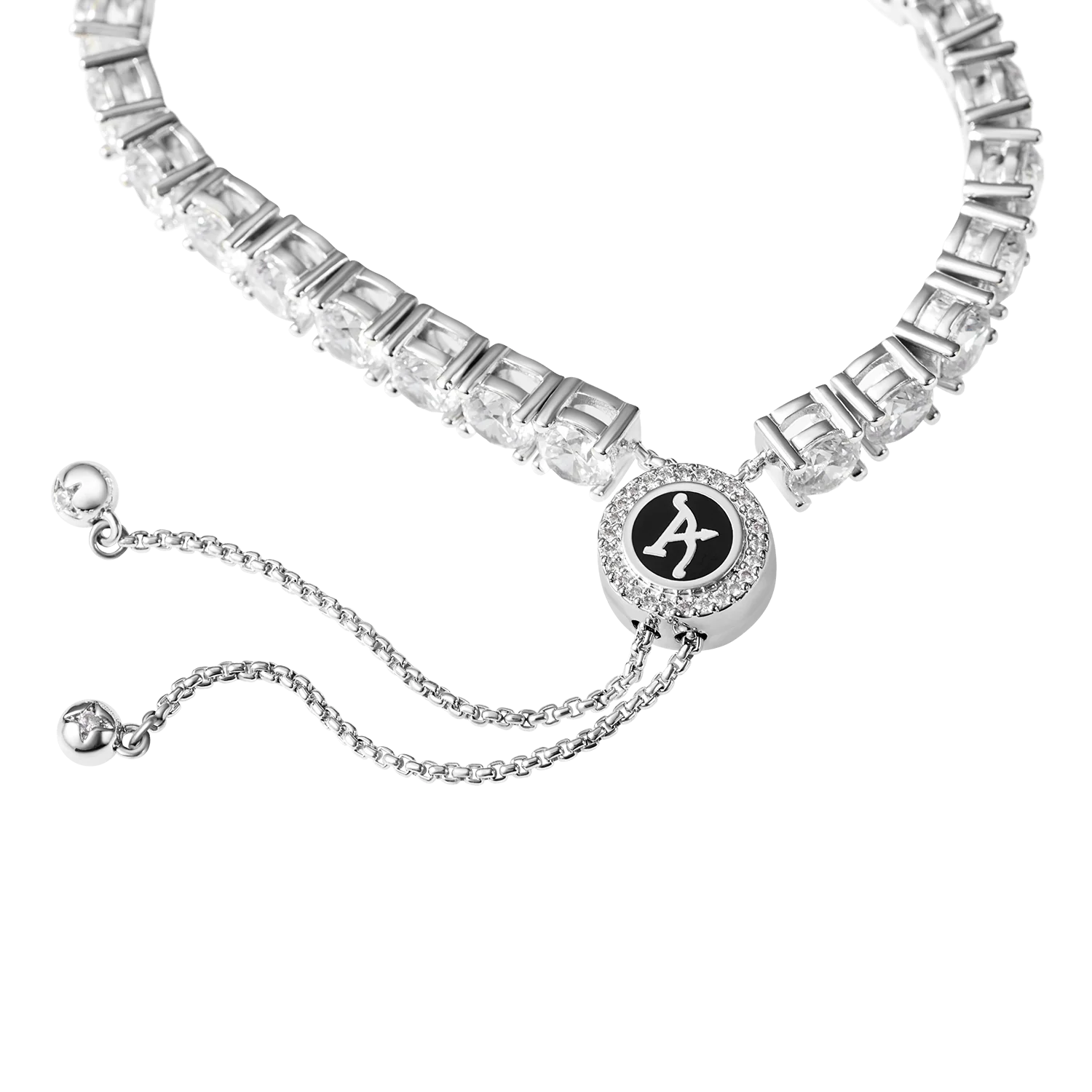 Aporro A® Iced Adjustable Tennis Bracelet - Image 9