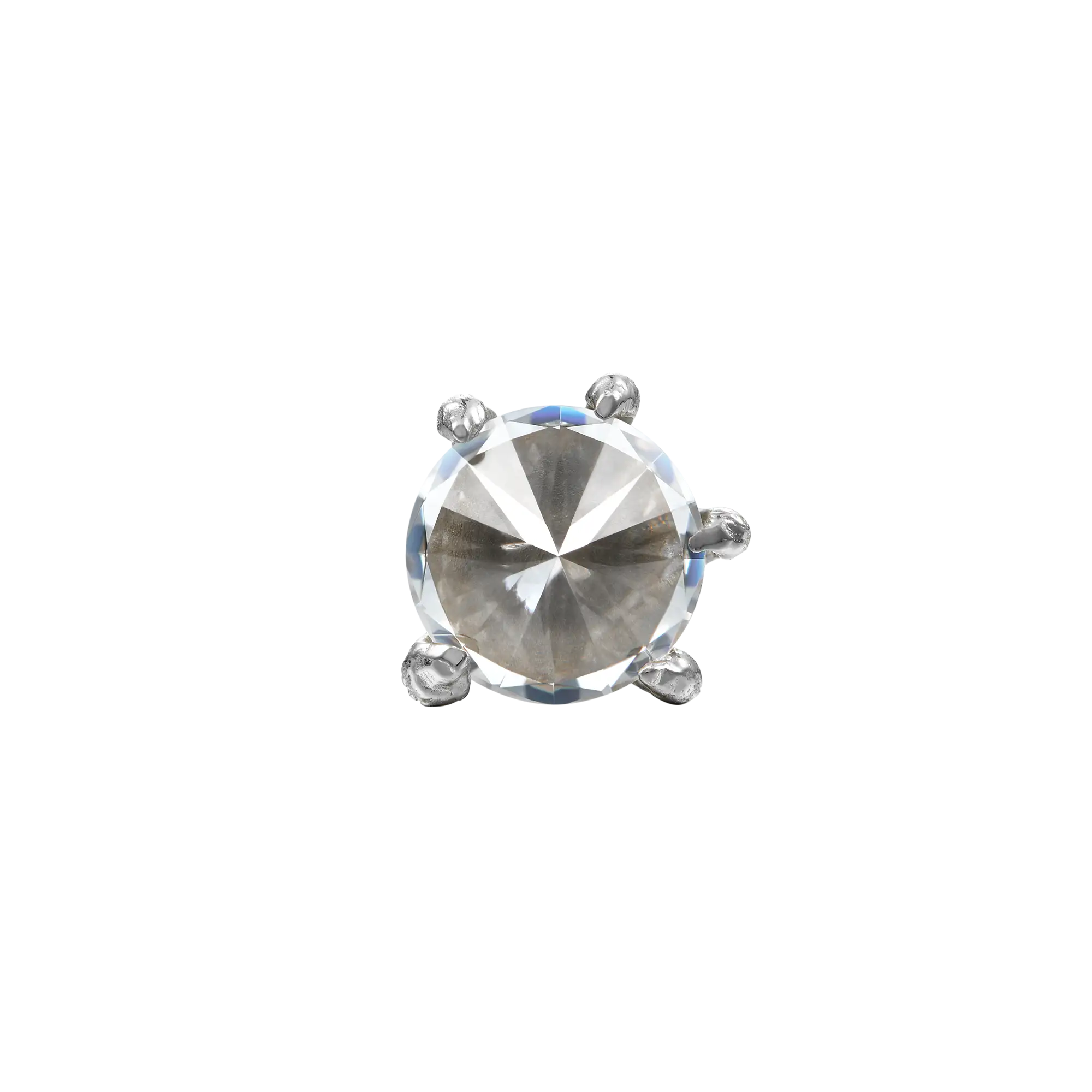 S925 WONG Dragon Claw Stud Earring - Image 9