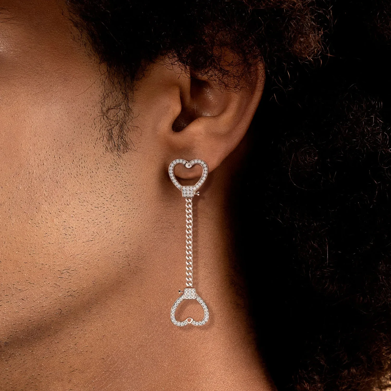 S925 "Love Whispers" Earring - Image 3
