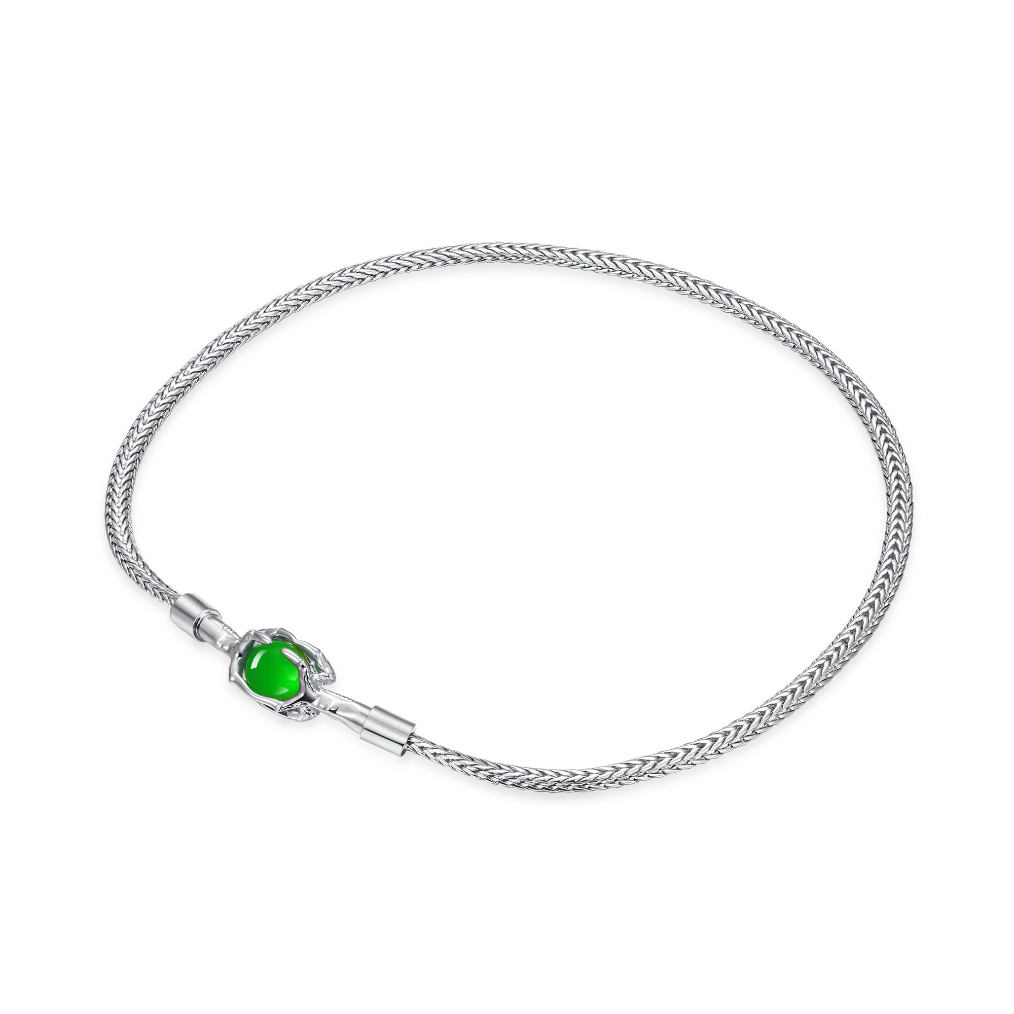 WONG Ⅱ Claw Jade Choker - 6mm - Image 6