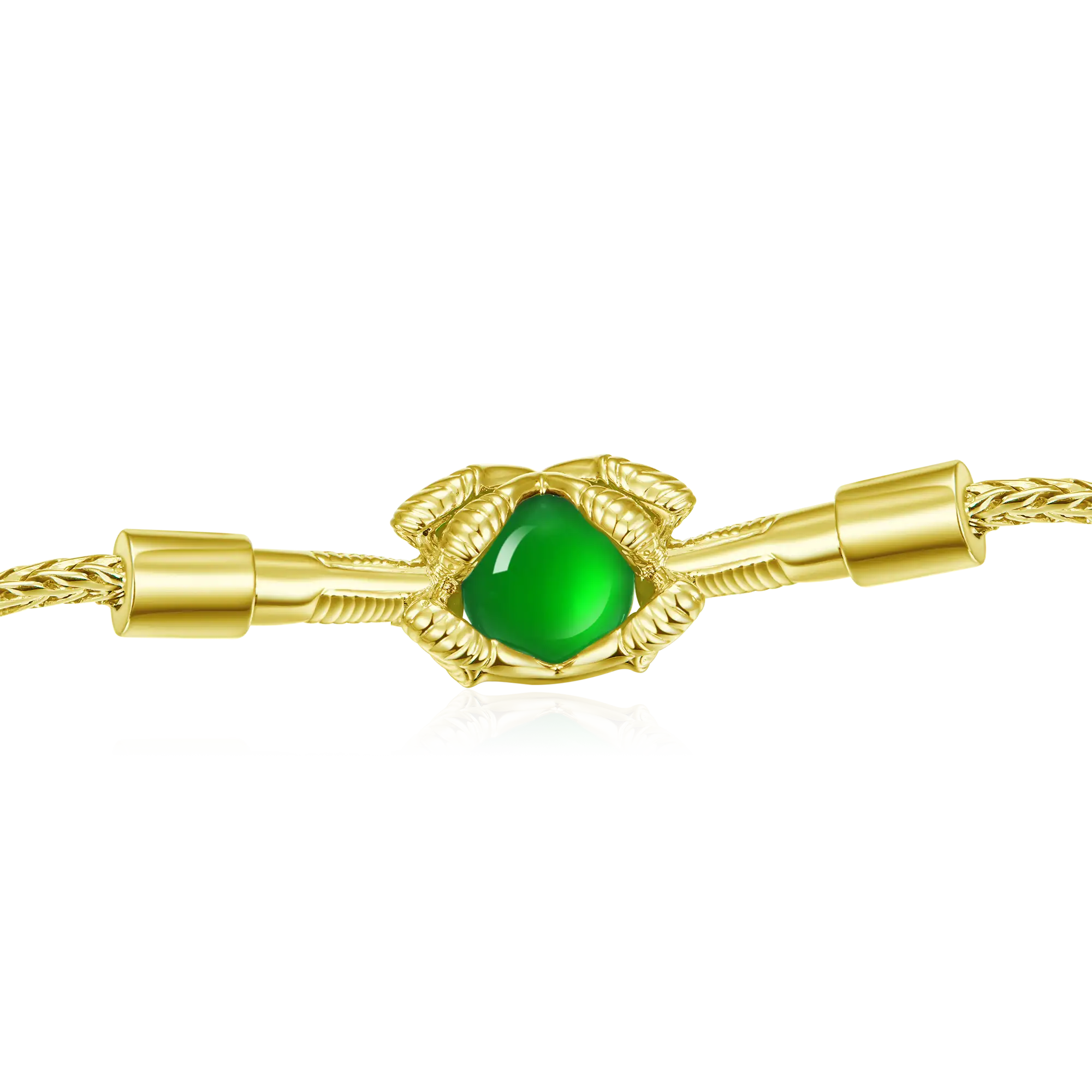 WONG Ⅱ Claw Jade Choker - 6mm - Image 8