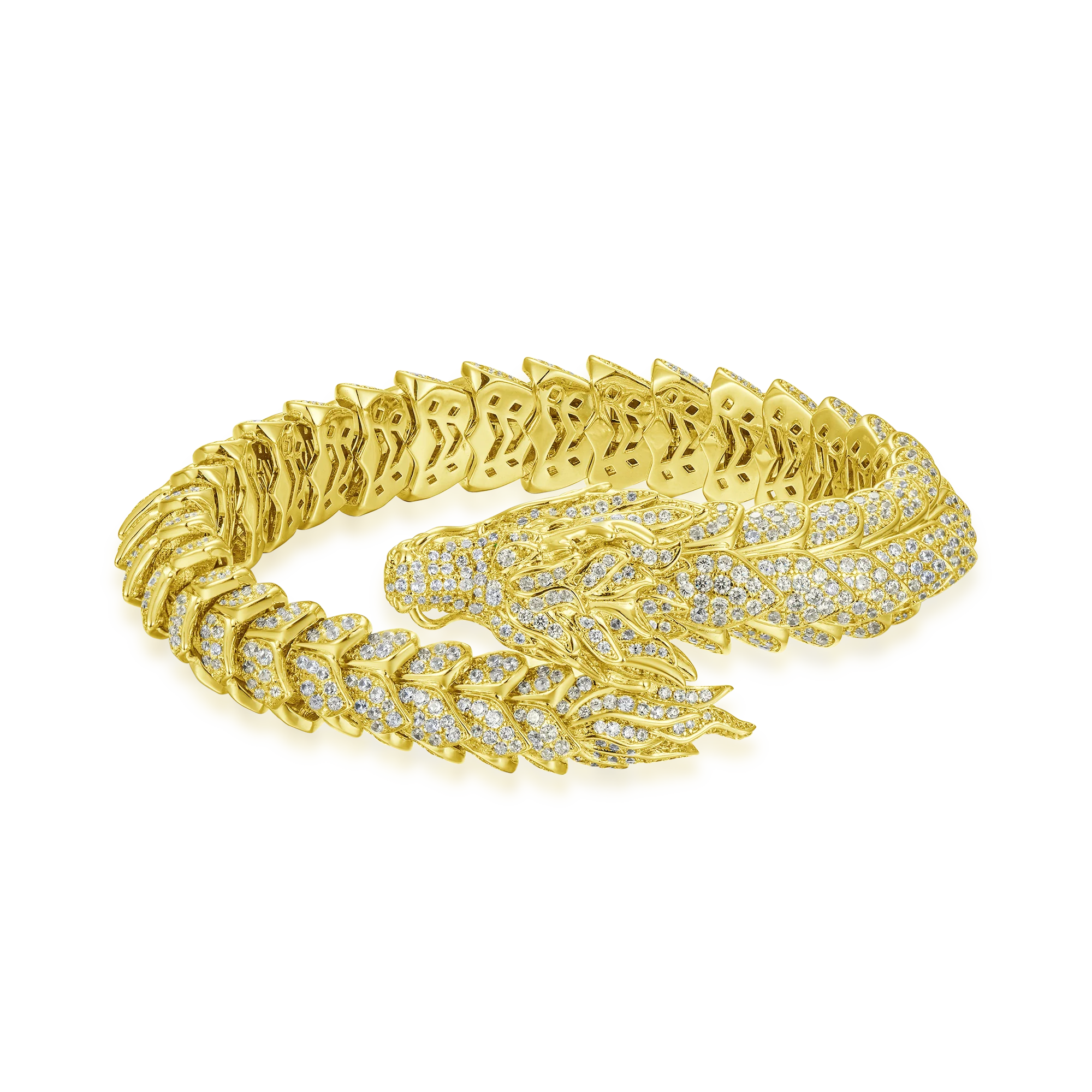 WONG Ⅱ Iced Out Bracelet - 10mm - Image 8