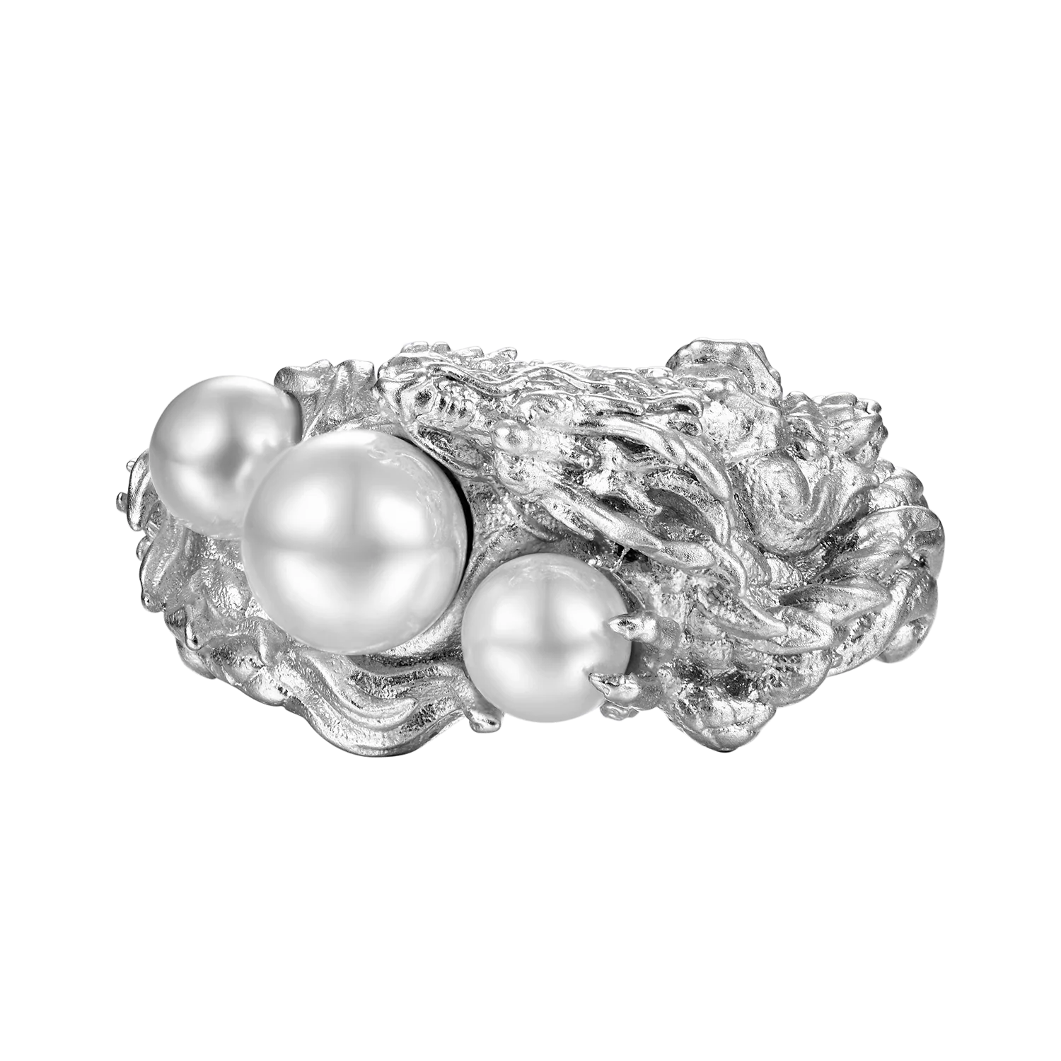 WONG Dragon Pearl Ring - Image 9