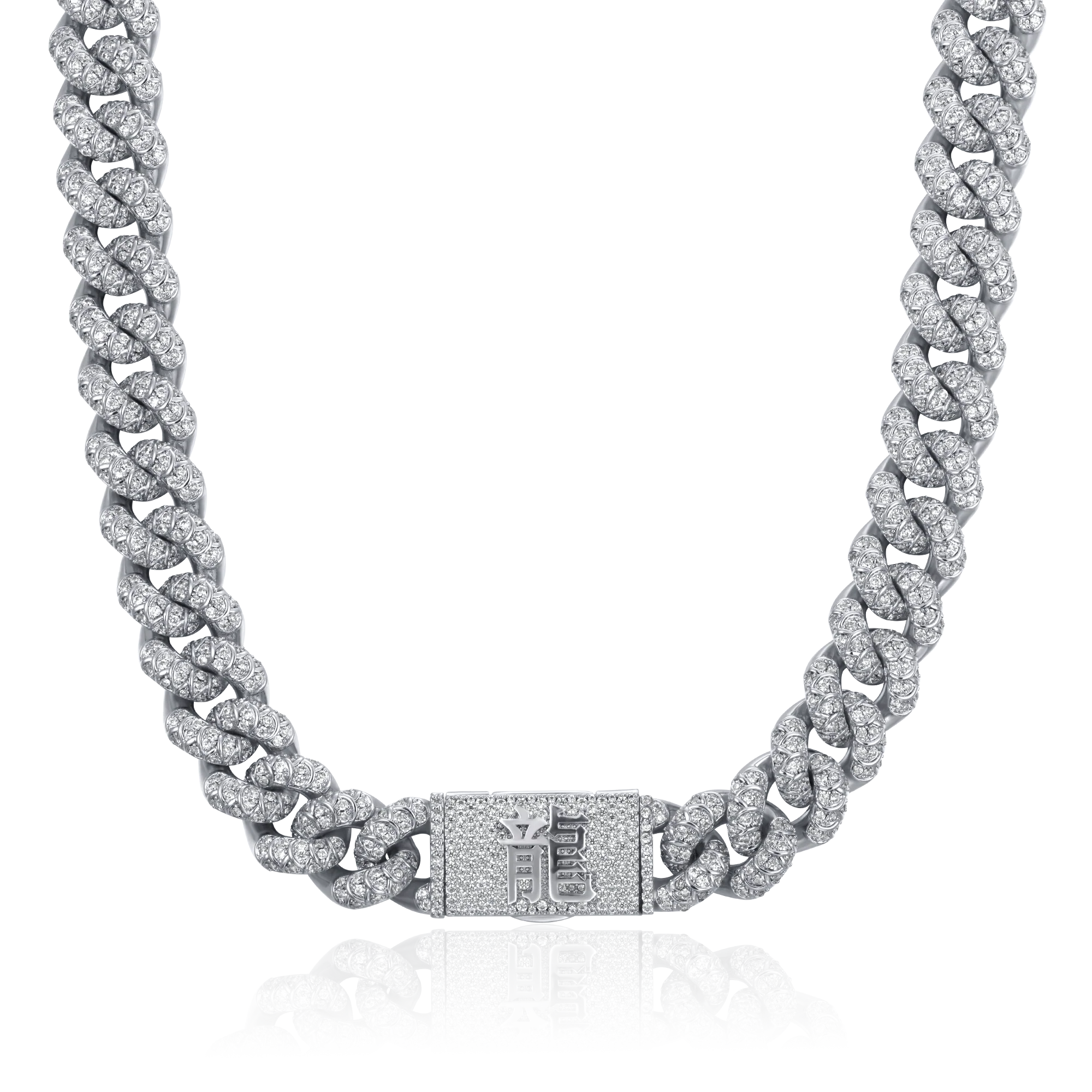 WONG Dragon Box Clasp Cuban Chain - 15mm - Image 5