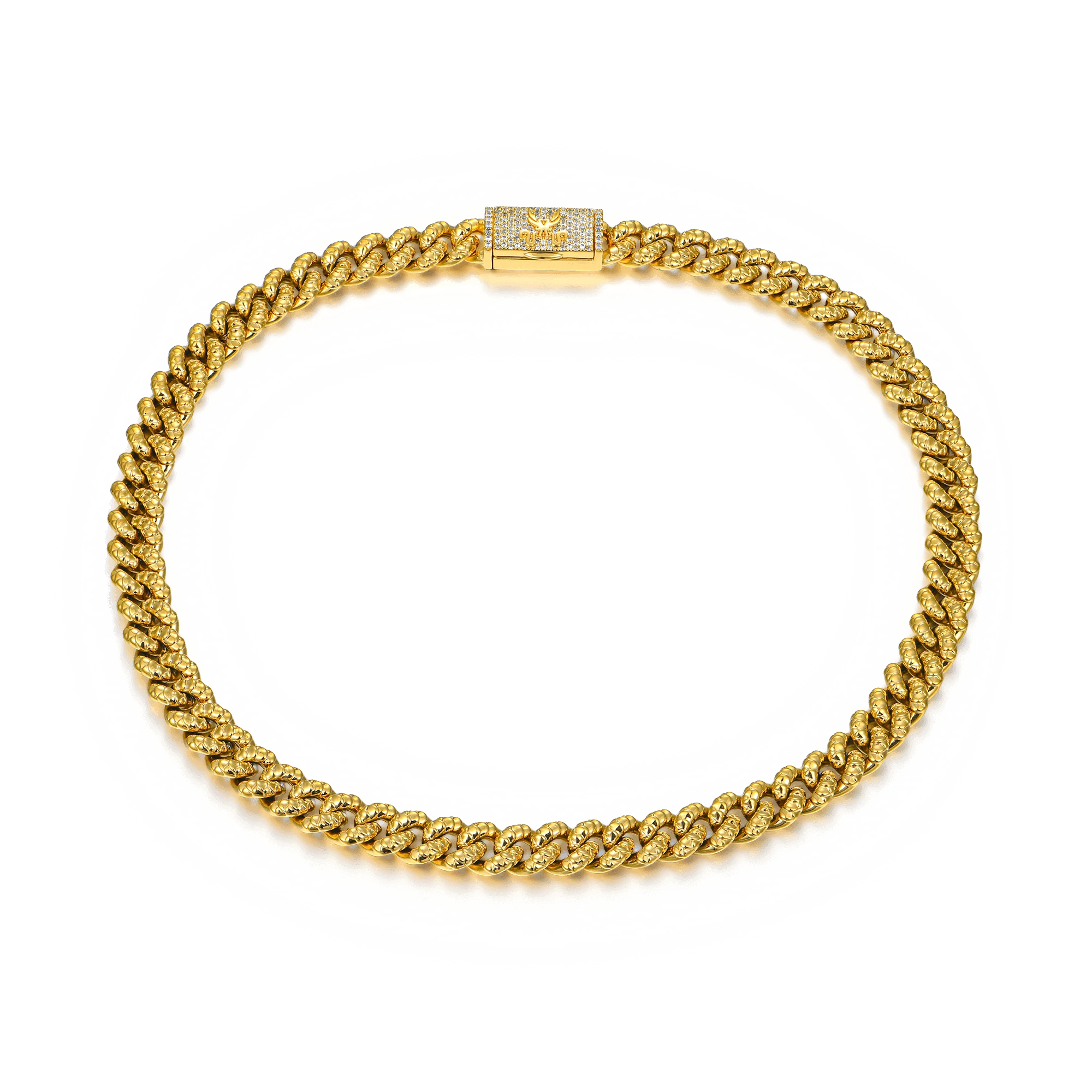 WONG Dragon Box Clasp Miami Cuban Chain - 10mm - Image 3