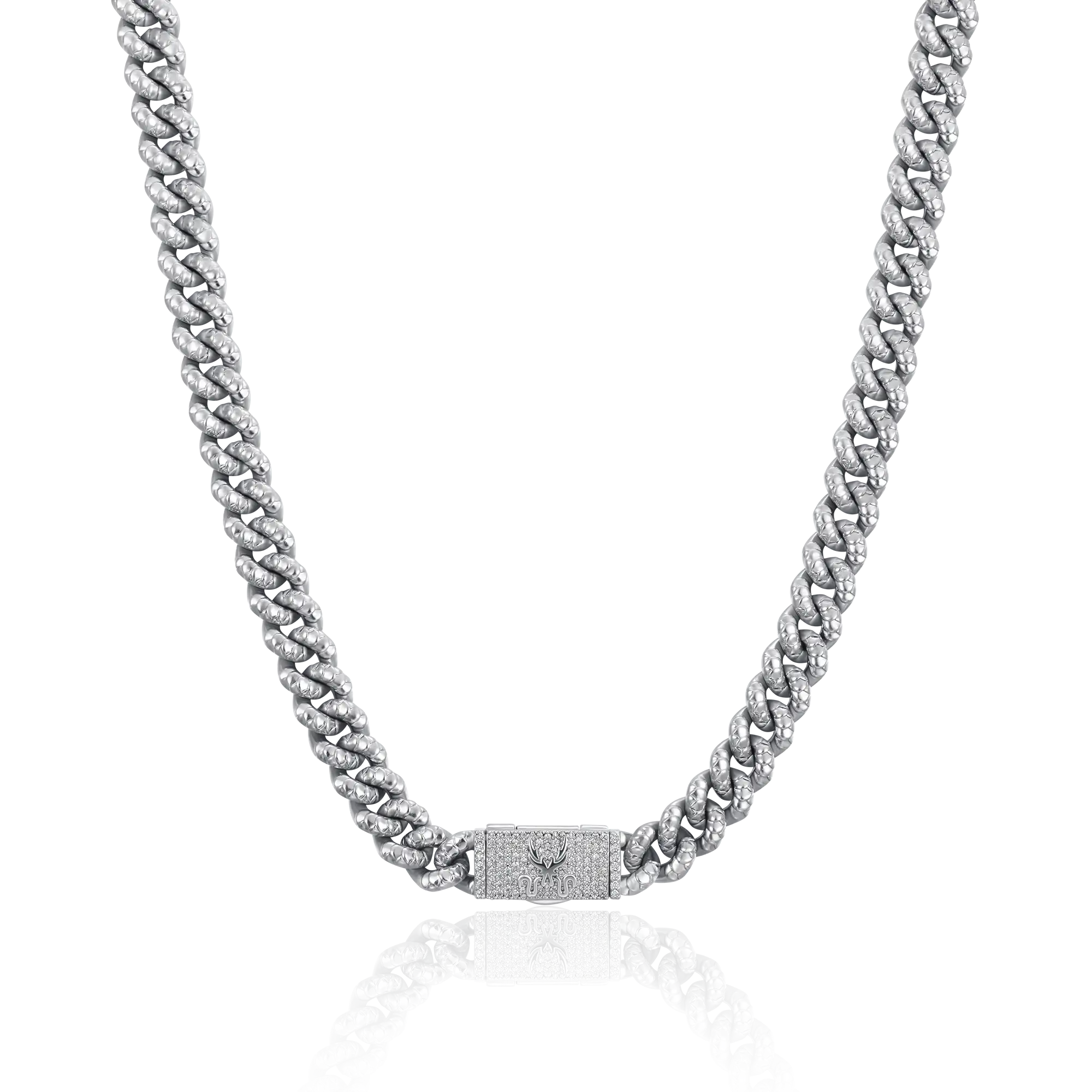 WONG Dragon Box Clasp Miami Cuban Chain - 10mm - Image 4