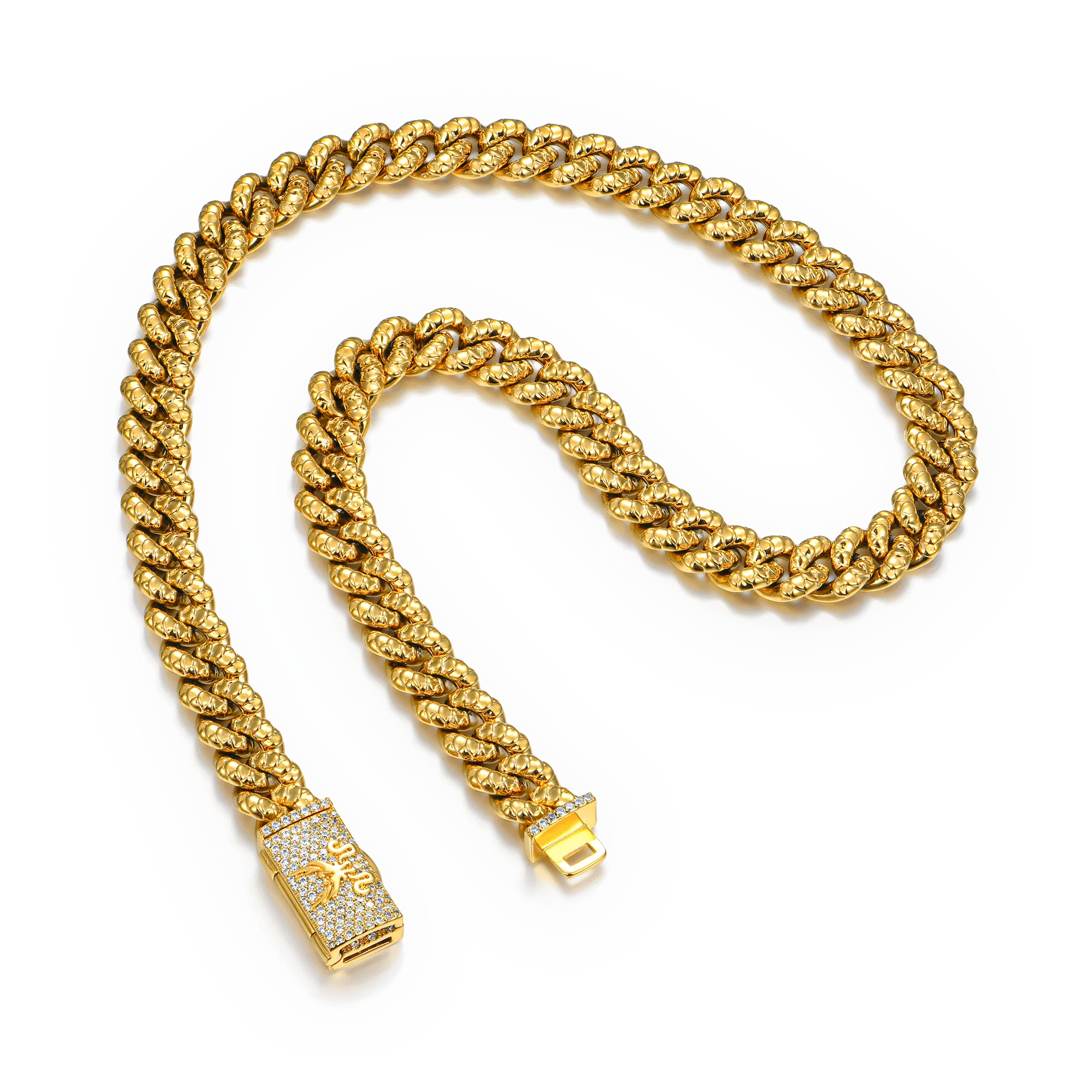 WONG Dragon Box Clasp Miami Cuban Chain - 10mm - Image 8