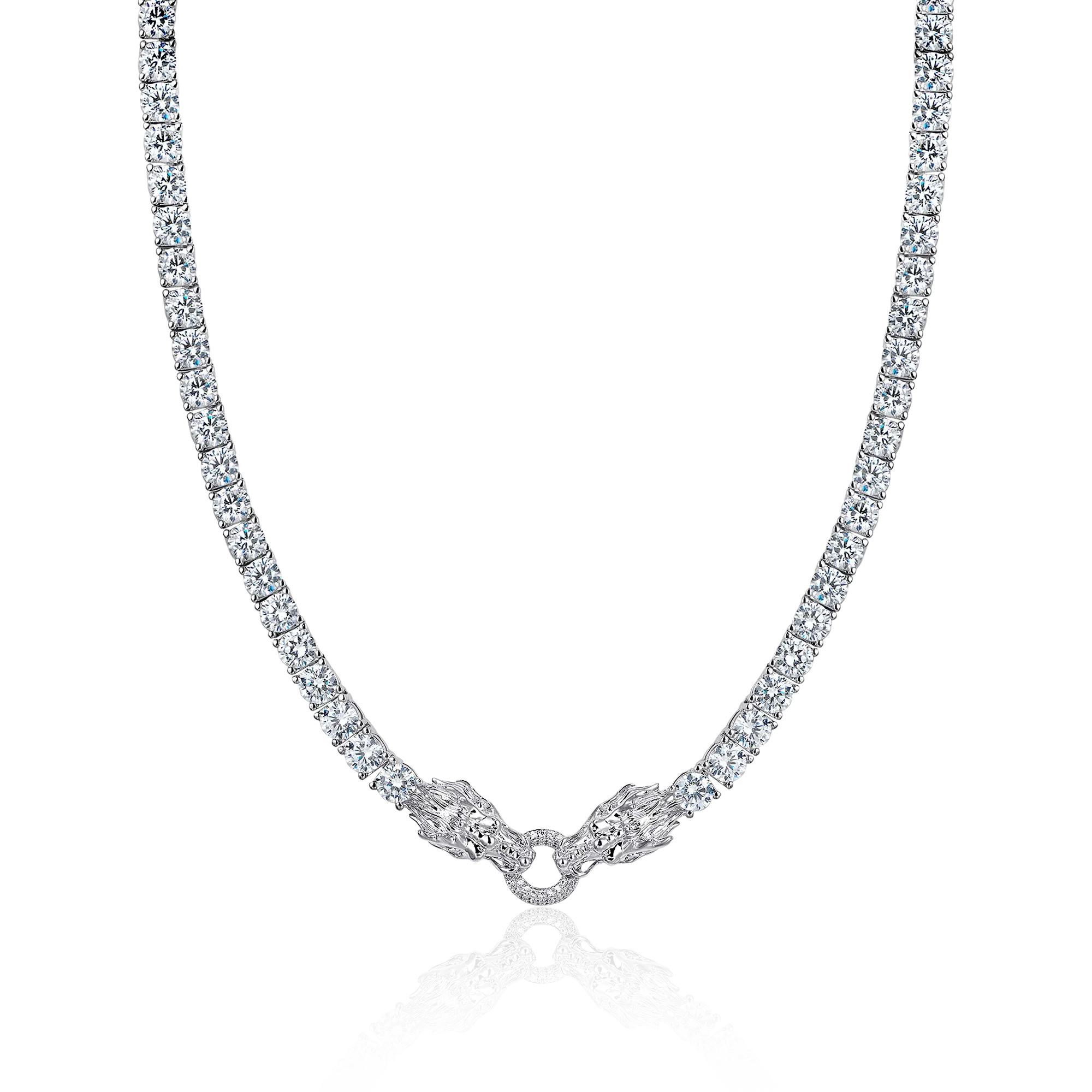 WONG Double Dragon Tennis Chain - 5mm - Image 7