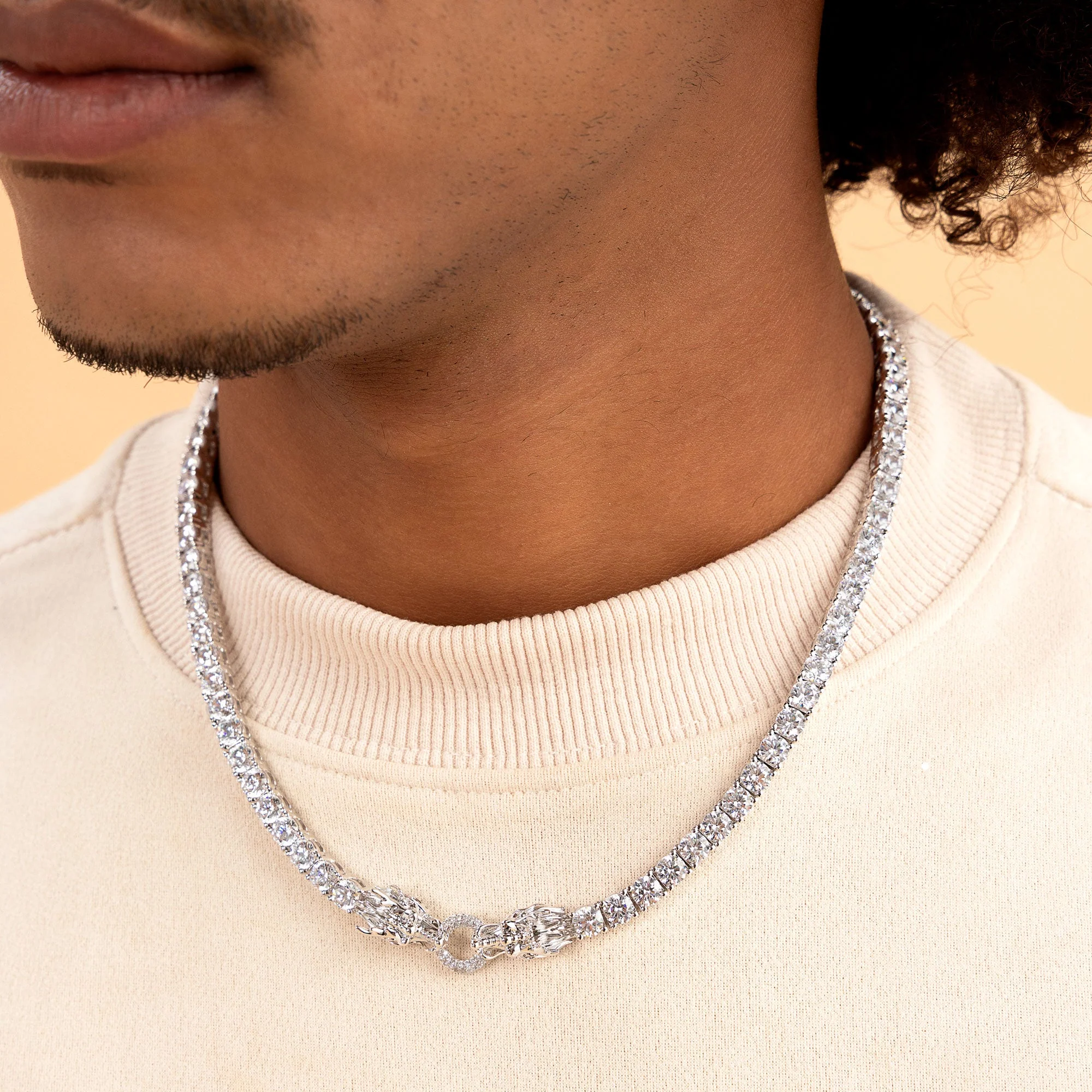 WONG Double Dragon Tennis Chain - 5mm - Image 8